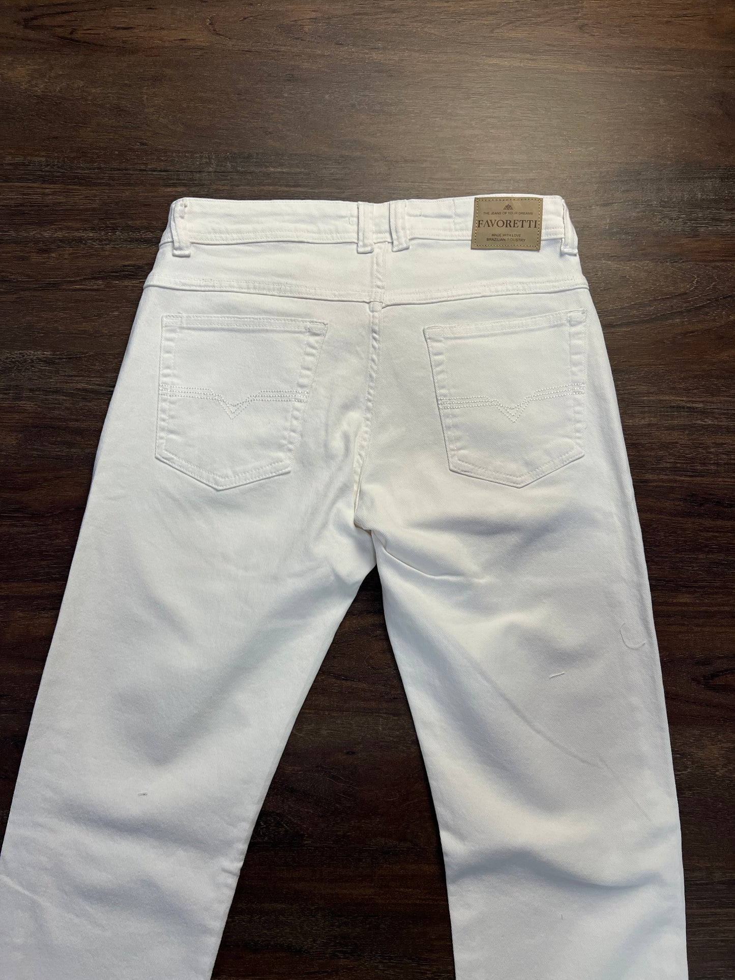 CALÇA JEANS | FAVORETTI - BRANCA