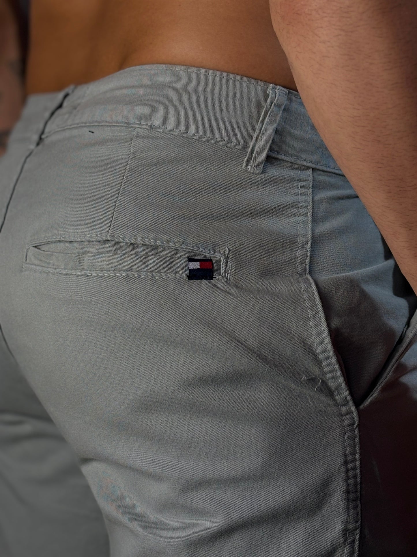 Bermuda Alfaiataria Ralph Lauren | Sarja Twill Soft - cinza neblina