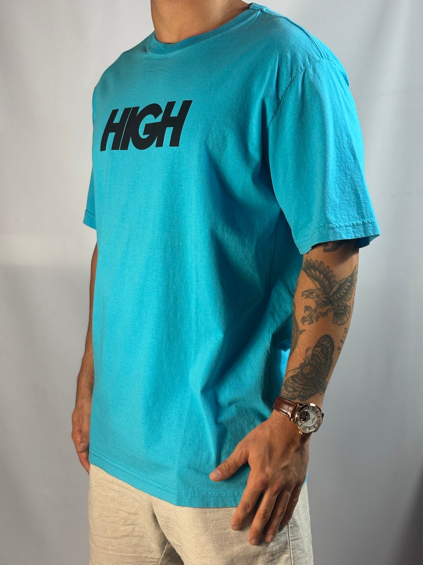 T-Shirt HIGH | Classic Relax - Azul