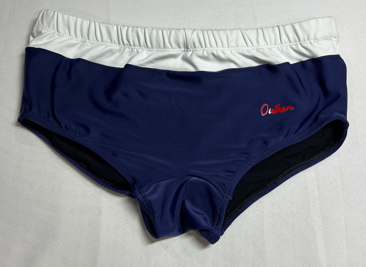 SUNGA OUTHEM AZUL FAIXA BRANCA