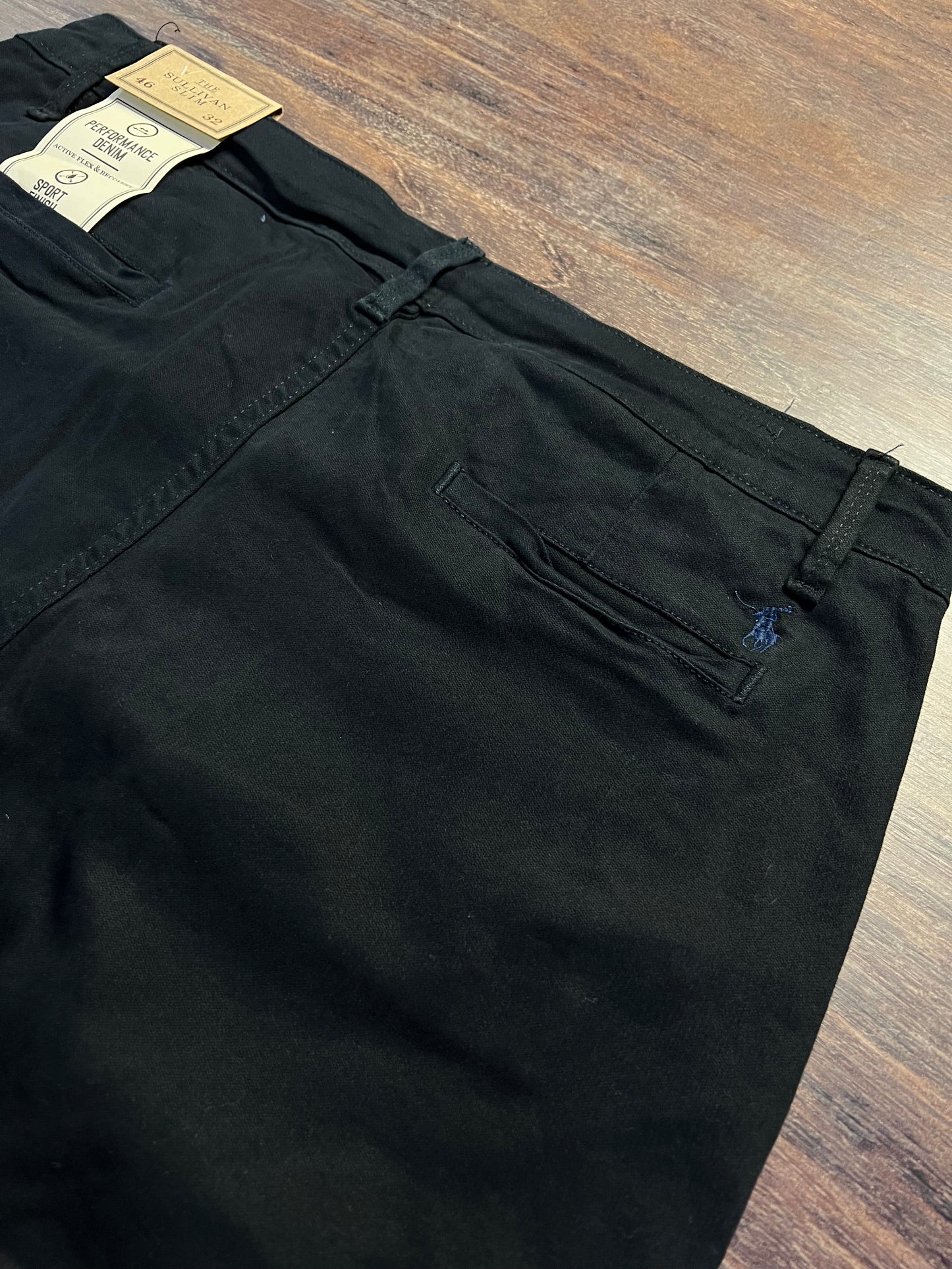 Calça Alfaiataria Polo Ralph Lauren | Slim Fit - Black Onyx Supreme
