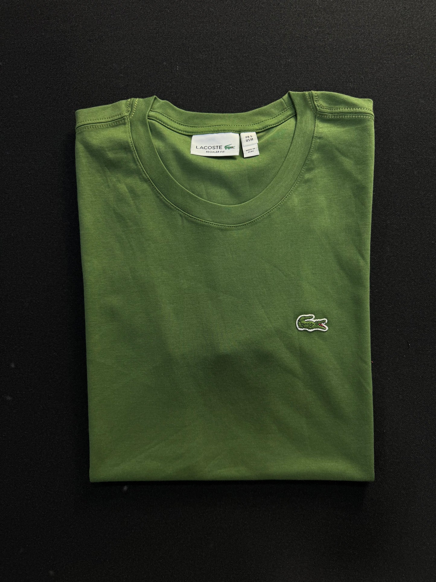 Peruana LACOSTE | Linha Luxo - PURE CLASSIC Forest Elite