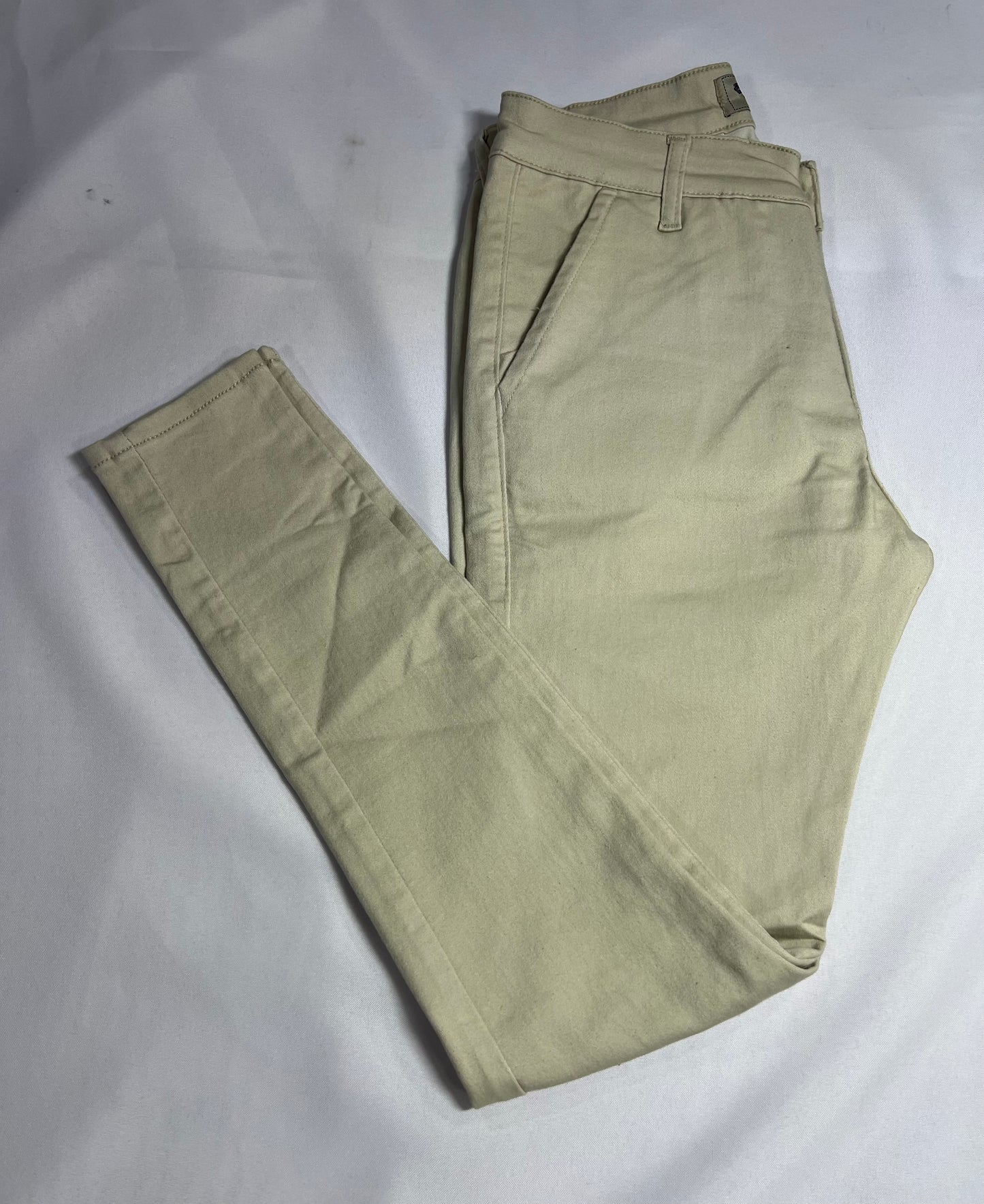 CALÇA BRIM RALPH LAUREN BRANCO ARTESÃO