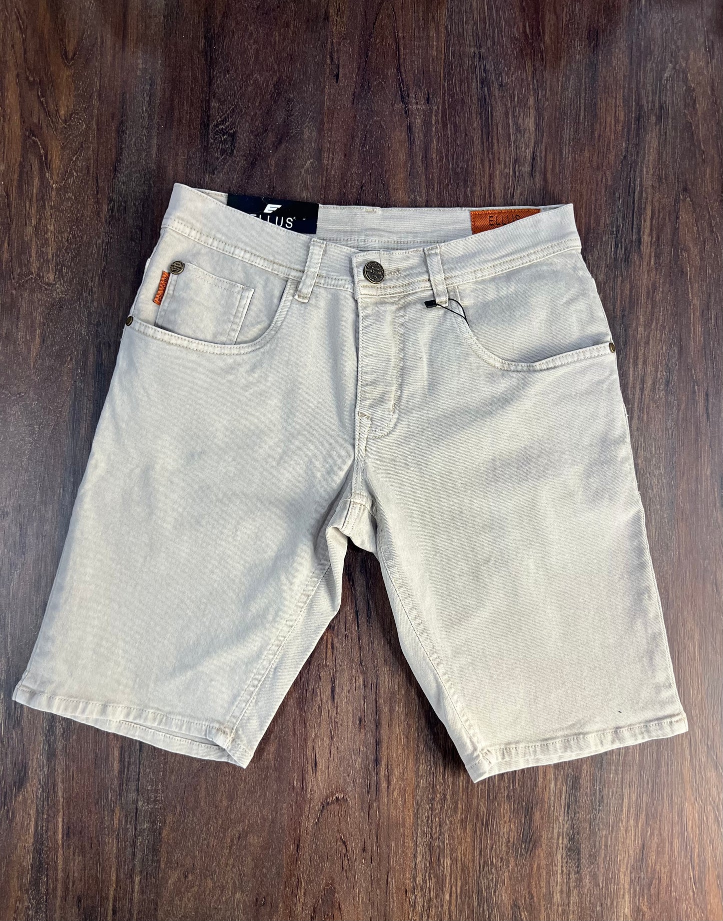 BERMUDA JEANS ELLUS PRETA