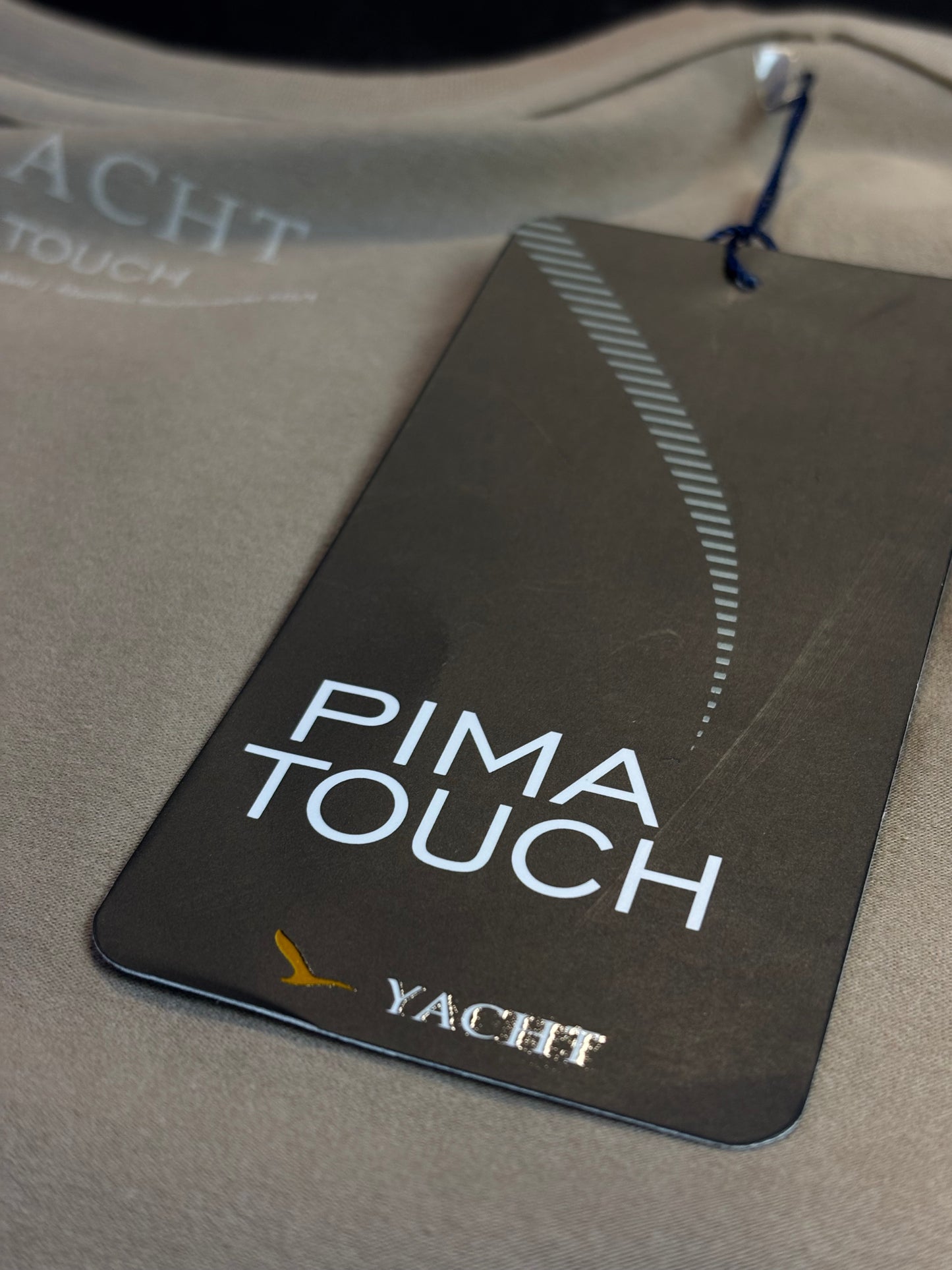 Camiseta Yacht Pima Touch Cappuccino