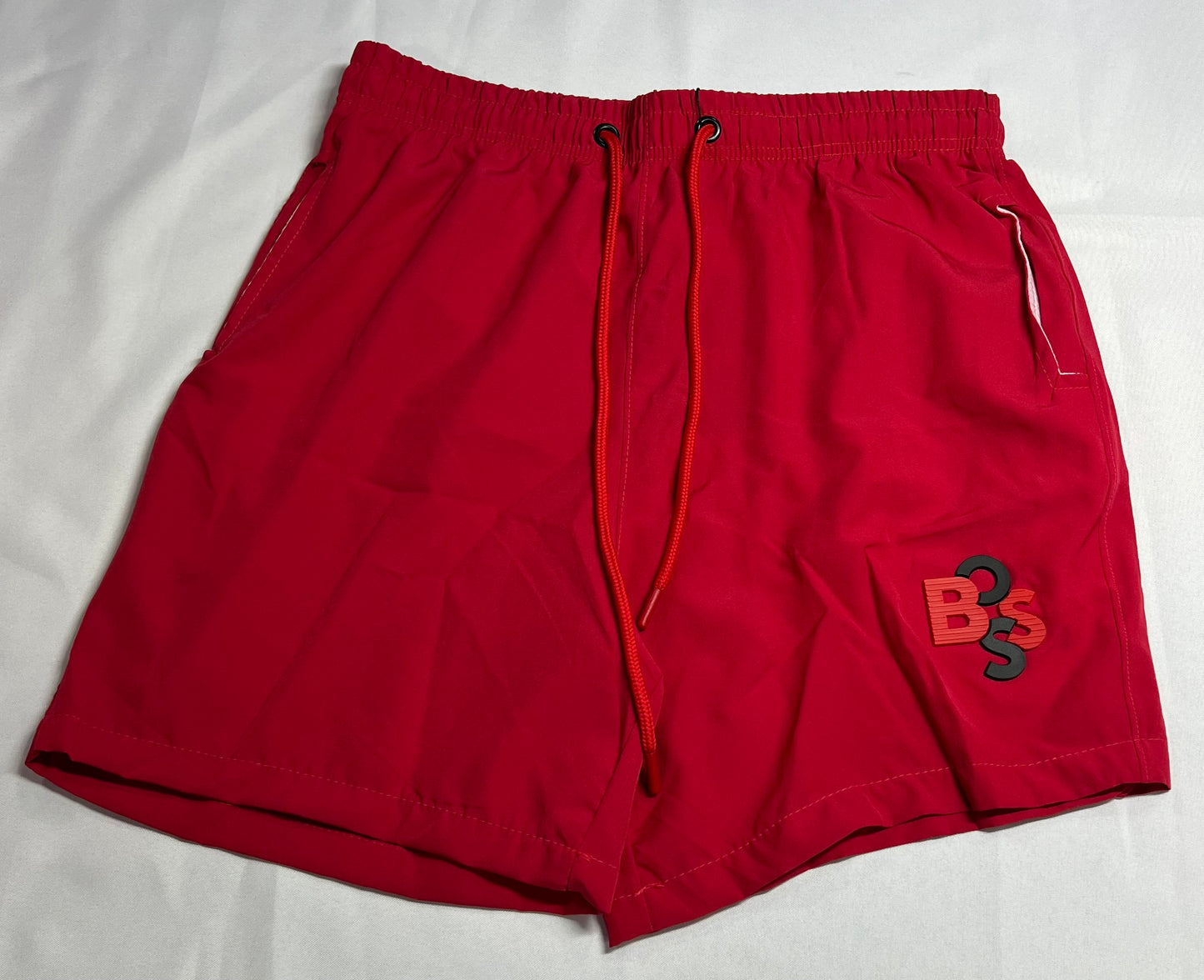 BEACH SHORT HUGO BOSS - VERMELHO CARDEAL
