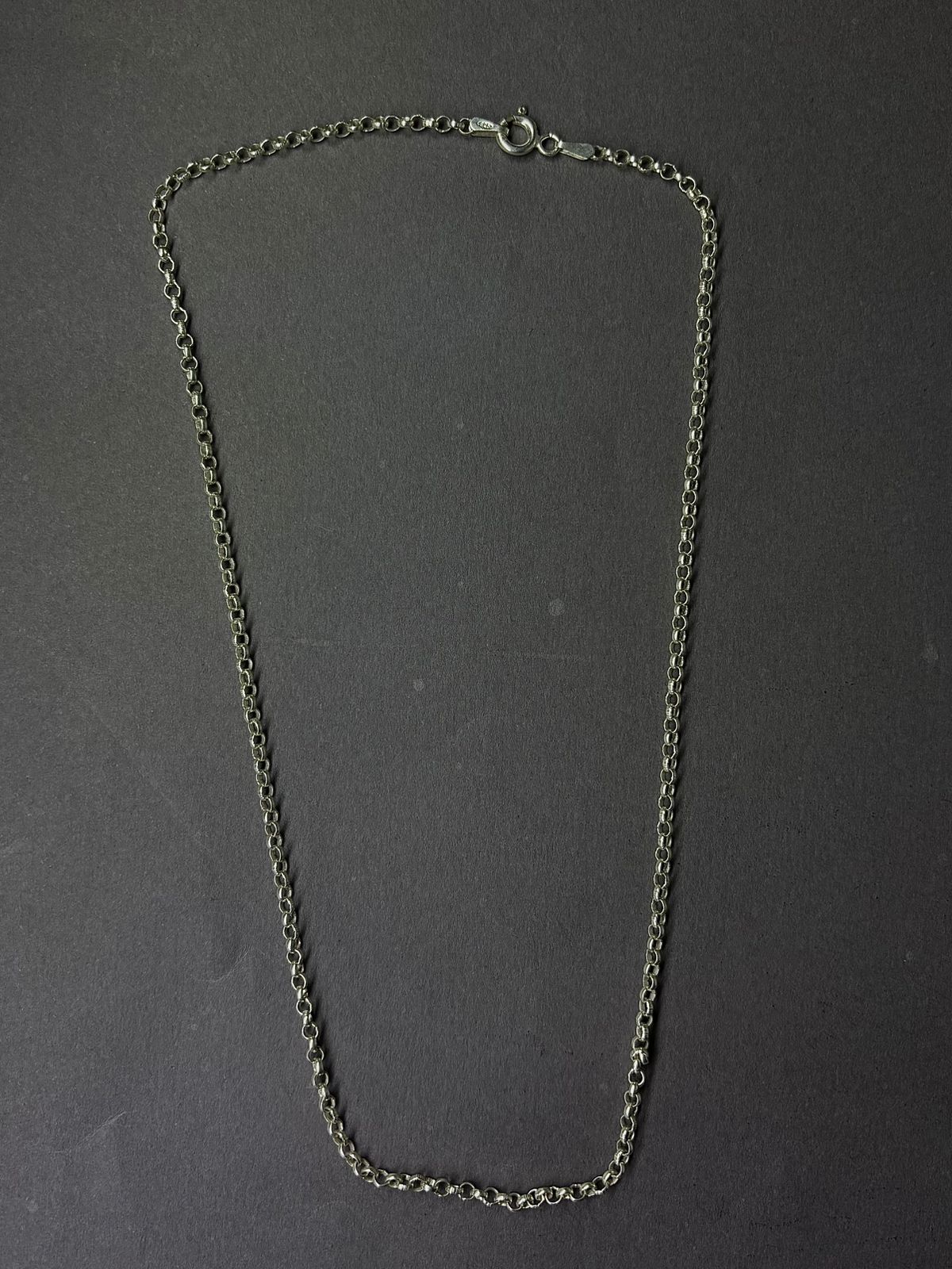 Corrente Argola Prata 925 italiana