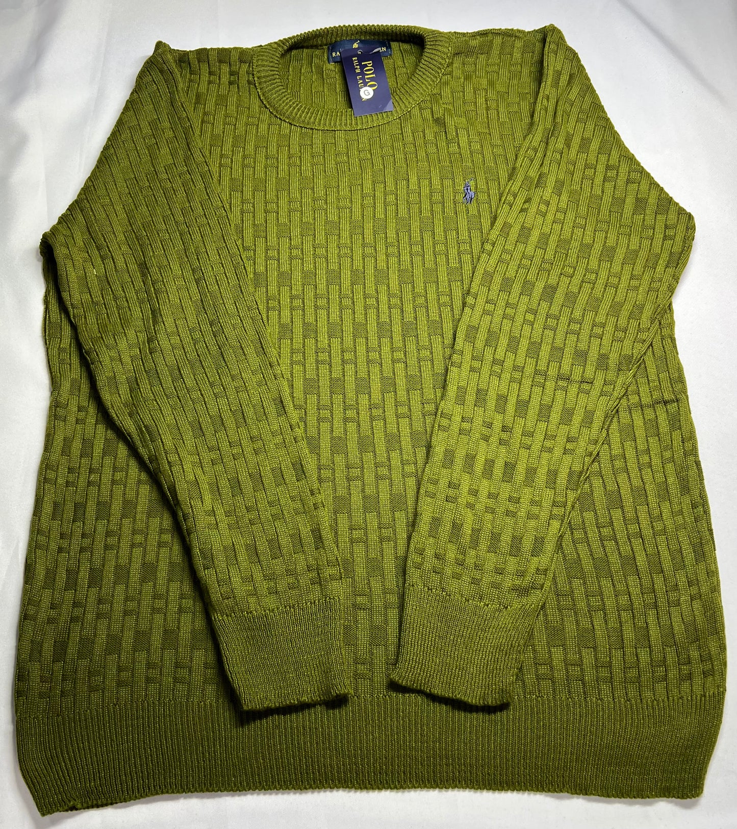 SUÉTER RALPH LAUREN VERDE BROTO