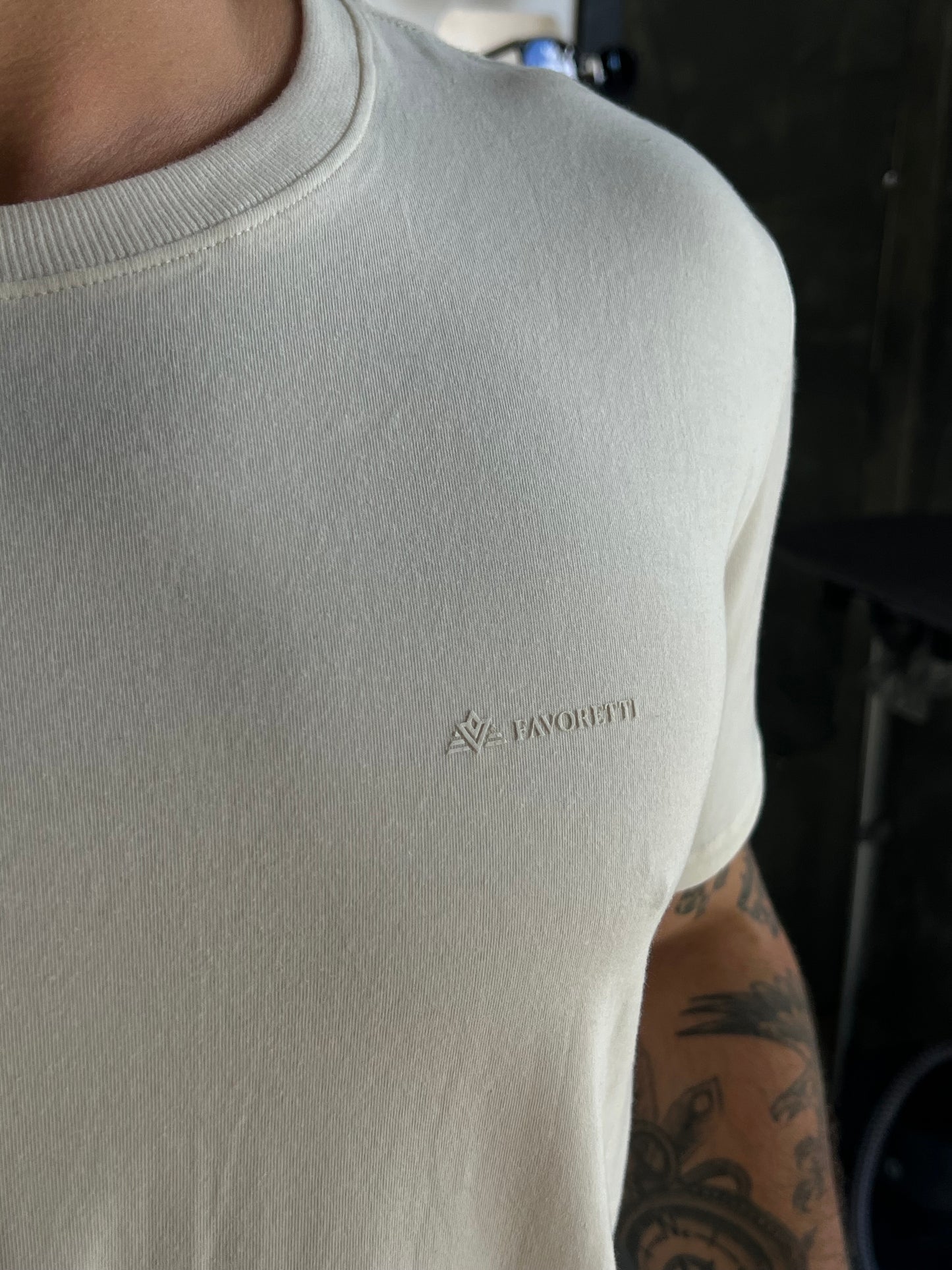 T-Shirt FAVORETTI Essenza FAV CLÁSSICA MONOCHROME