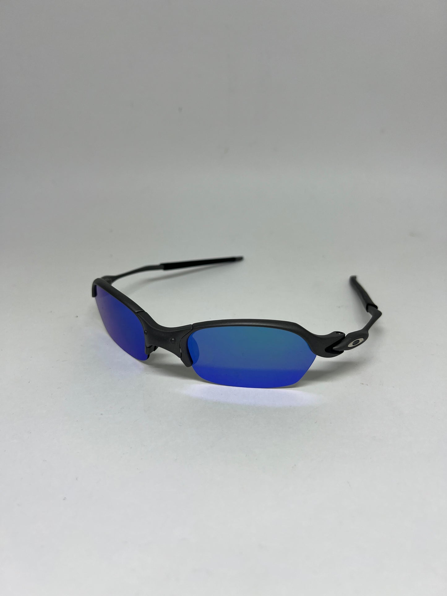 ÓCULOS JULIET METAL LENTE AZUL