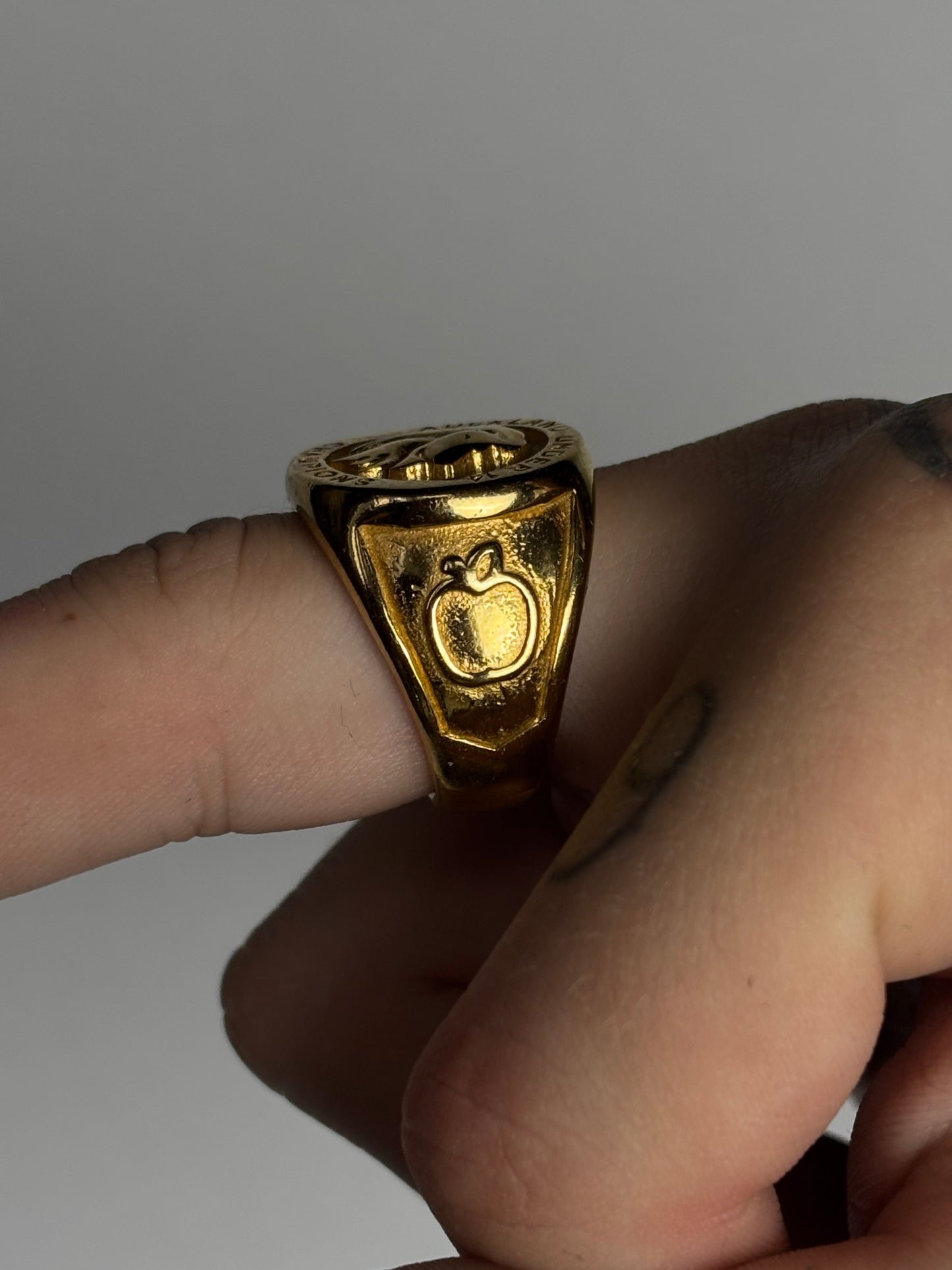 Anel | Dourado Lion - 21 cm