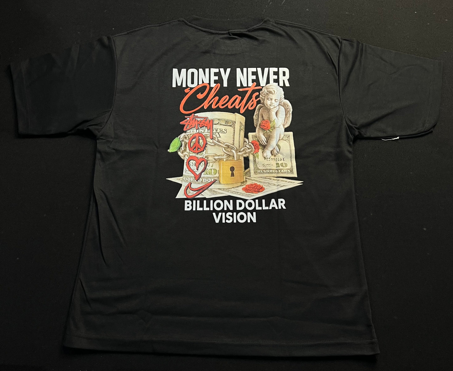 Oversized Stüssy | Drop 10 - Preta