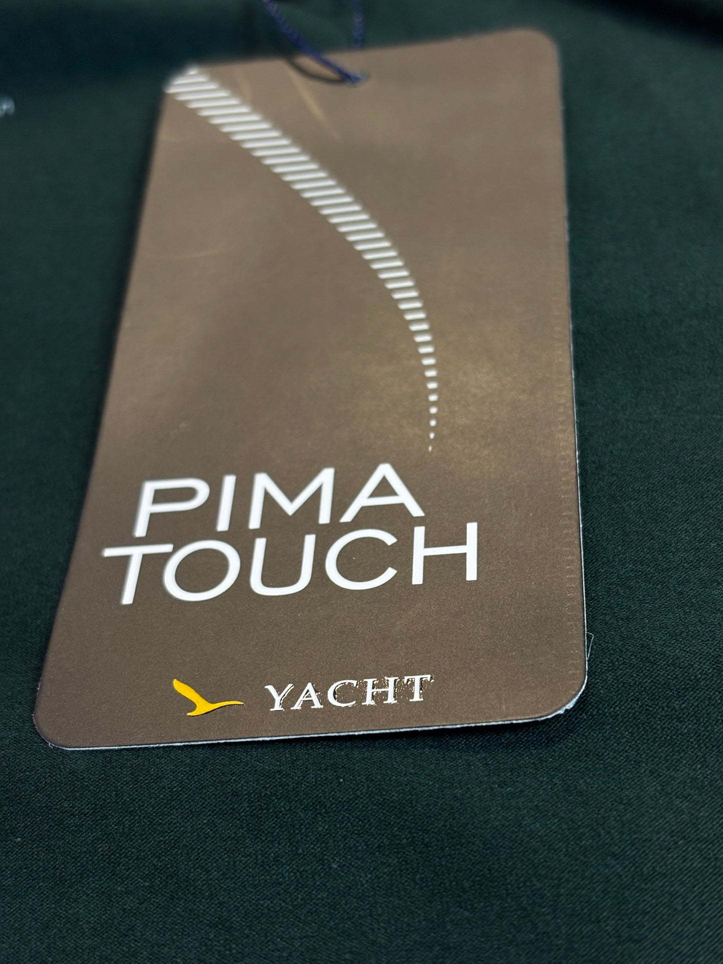 Camiseta Yacht Pima Touch Verde