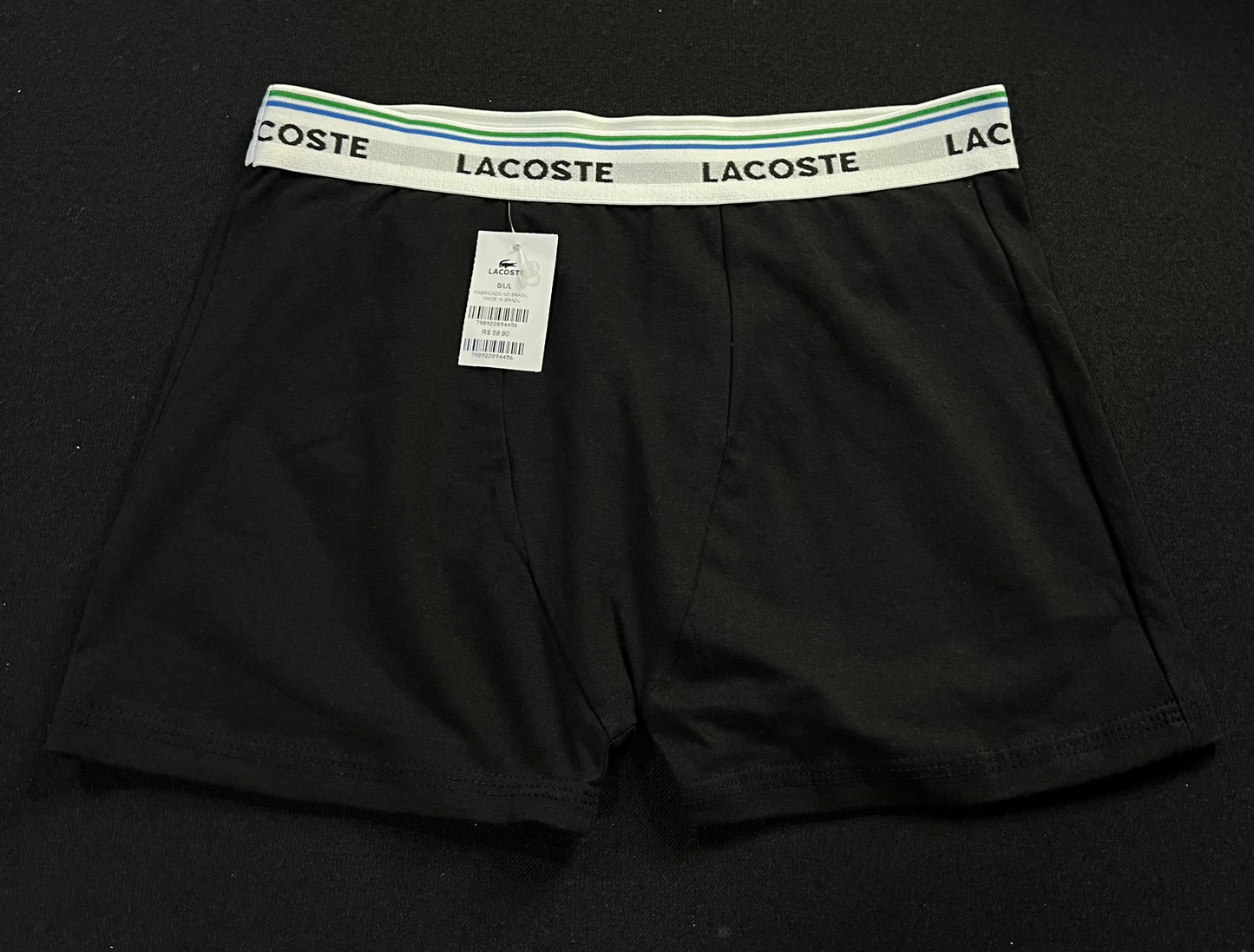 Cueca Lacoste| Preta