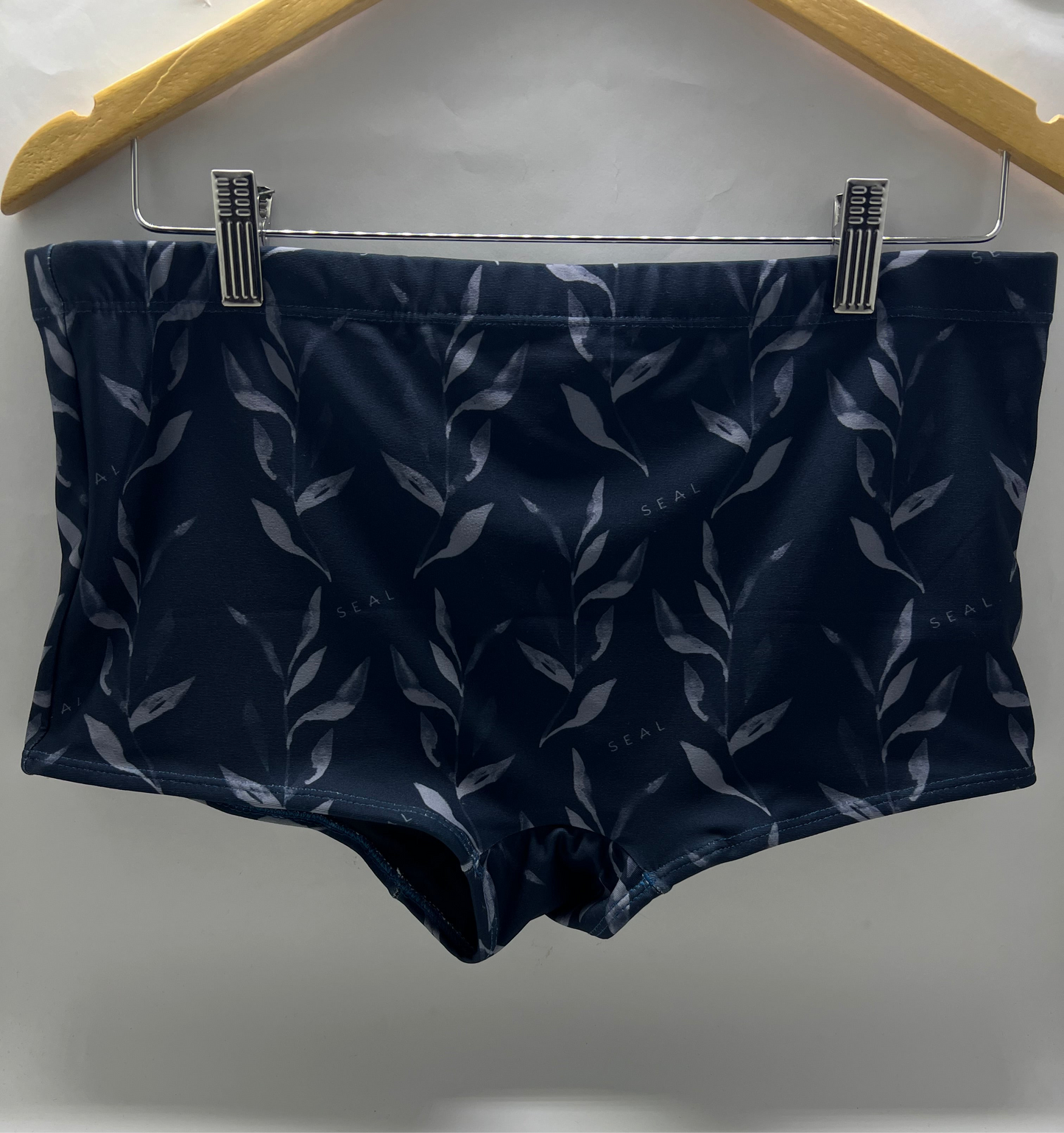 SUNGA CONCEITO FOLHAGEM AZUL