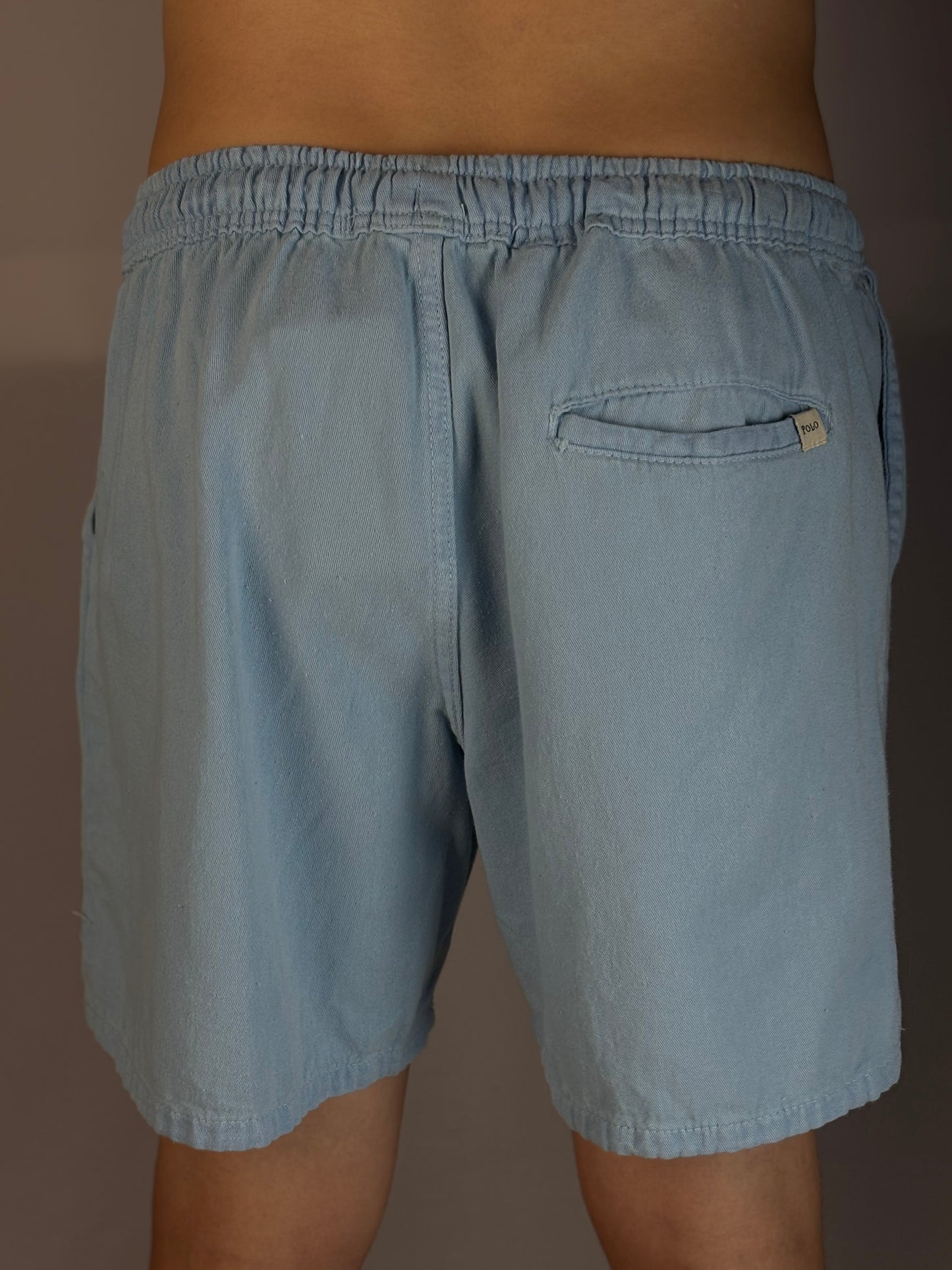 Short Casual Polo Ralph Lauren | Sarja natural Flow - Sky Blue