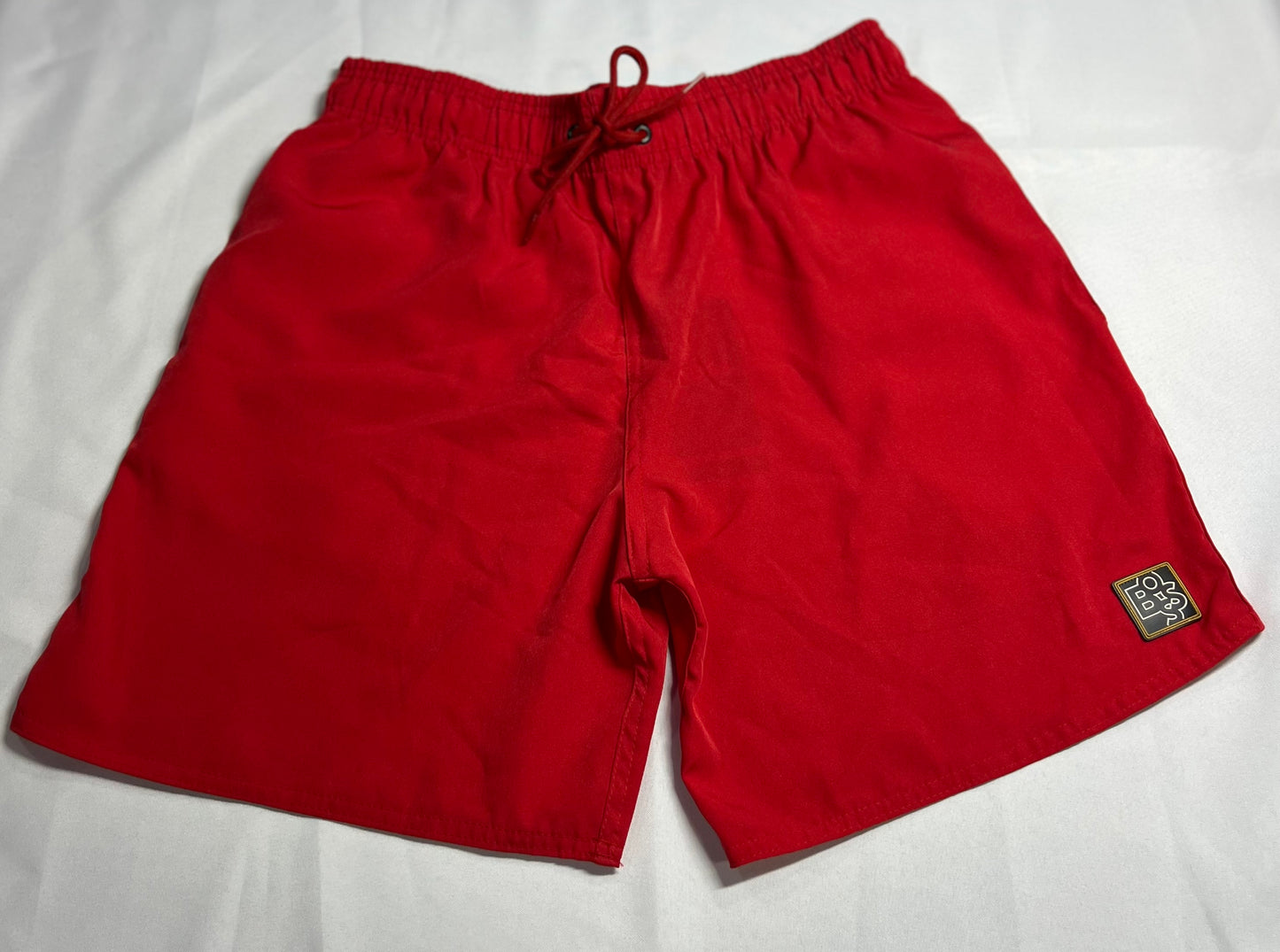 BEACH SHORT HUGO BOSS - VERMELHO CARMIN