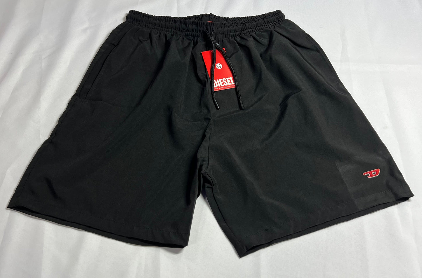 BEACH SHORT DIESEL - PRETO