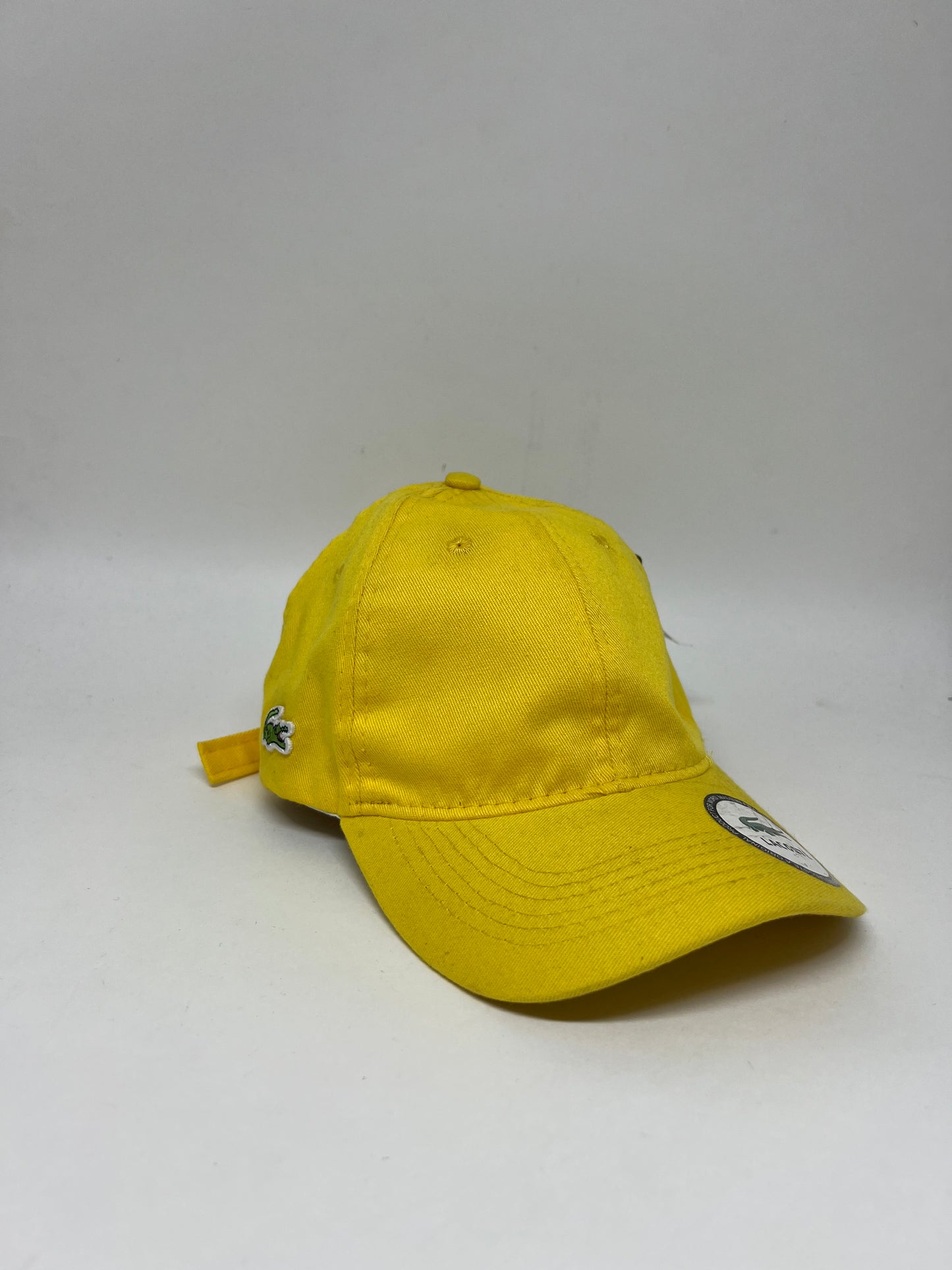 BONÉ DAD HAT LACOSTE AMARELO