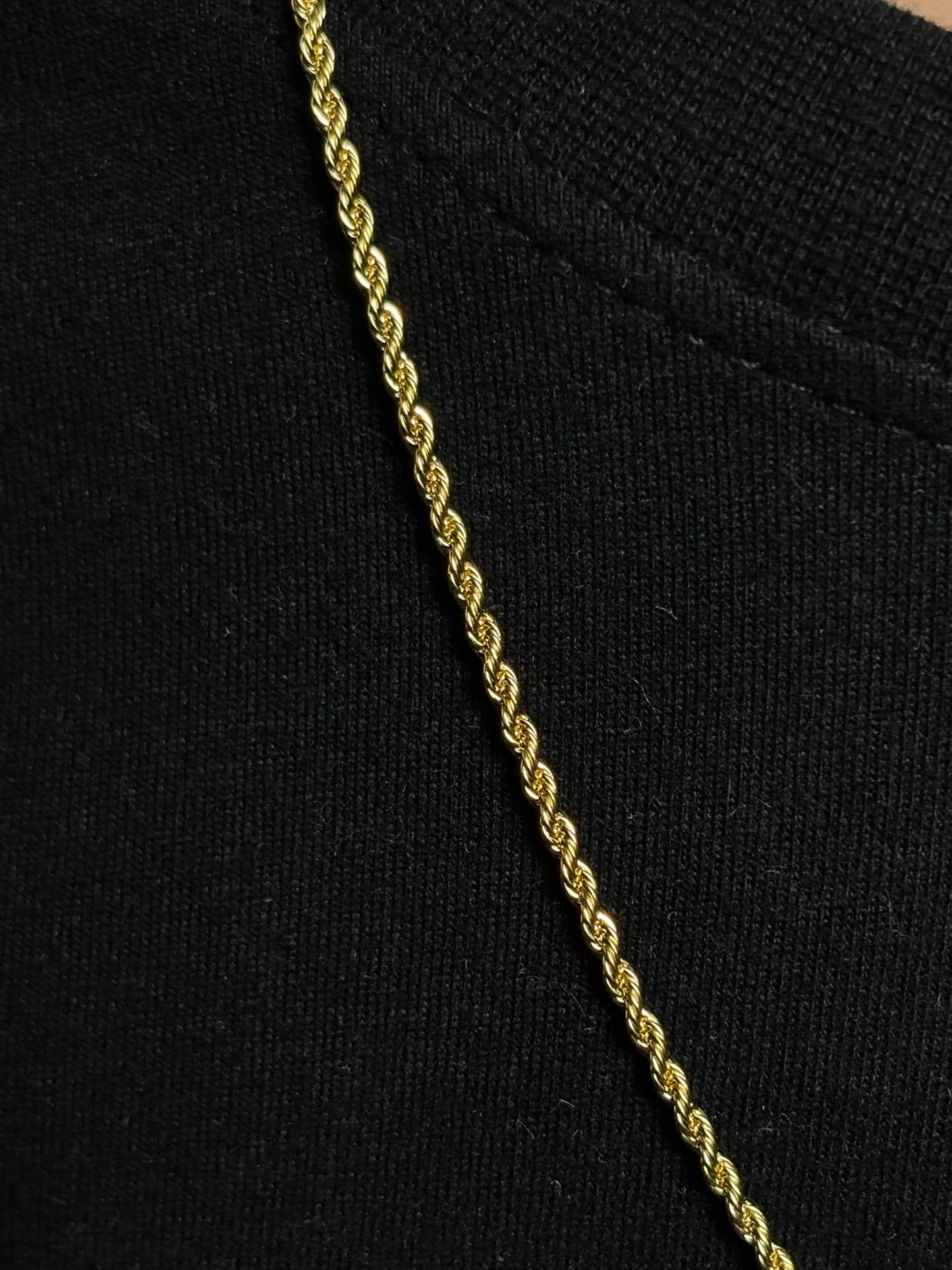 Cordão baiano | corrente banhada a ouro 18K | 60cm