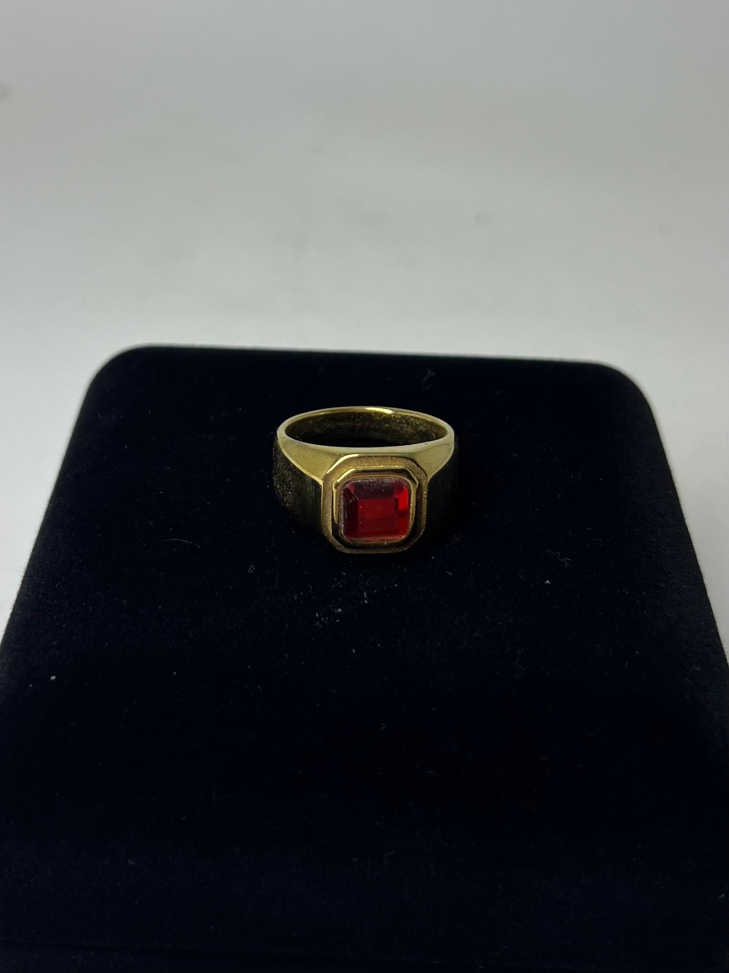 ANEL DOURADO BANHADO A OURO 24 CM