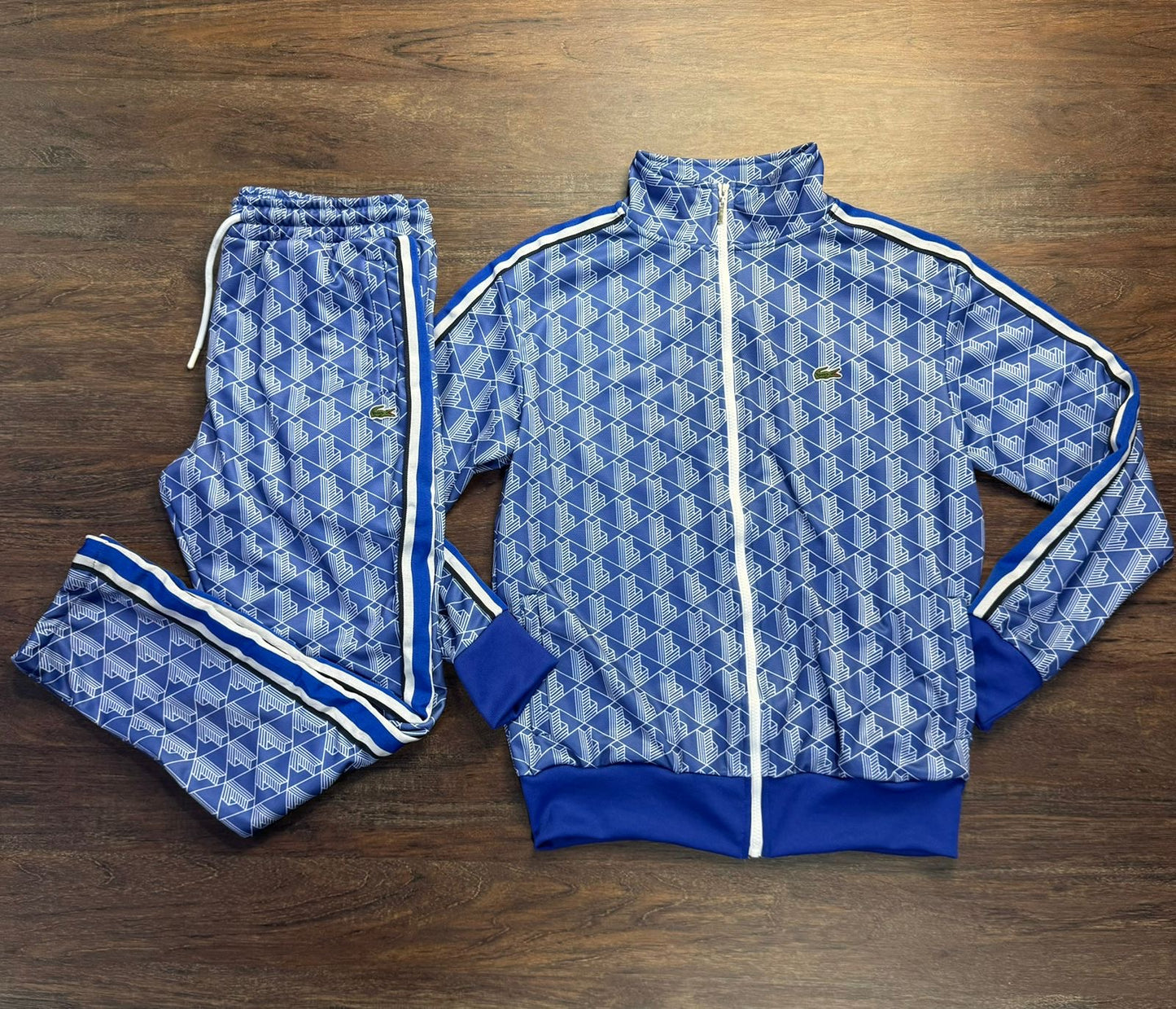 CONJUNTO LACOSTE AZUL