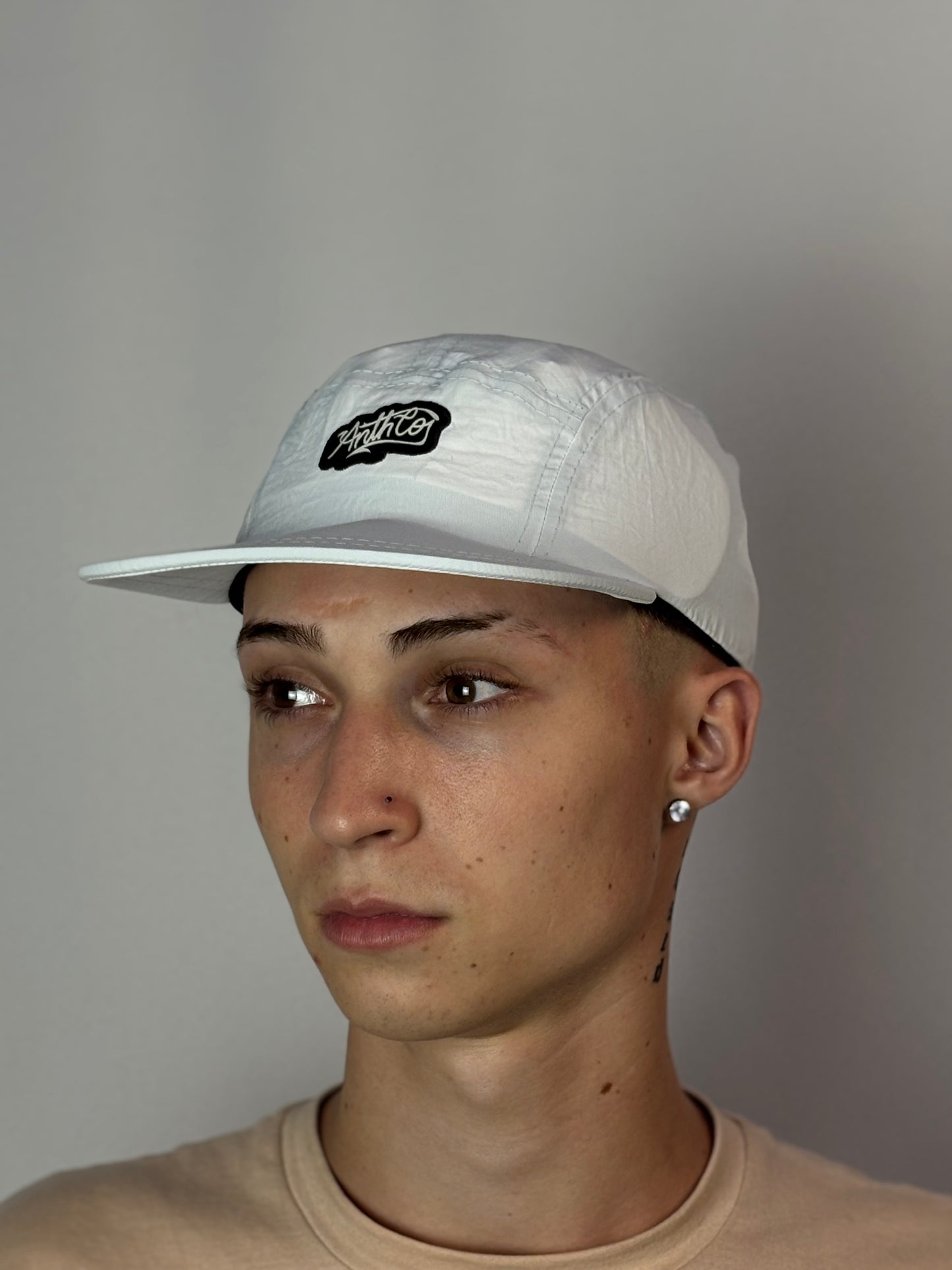 Boné Anth-Co | Hat Needlework - White
