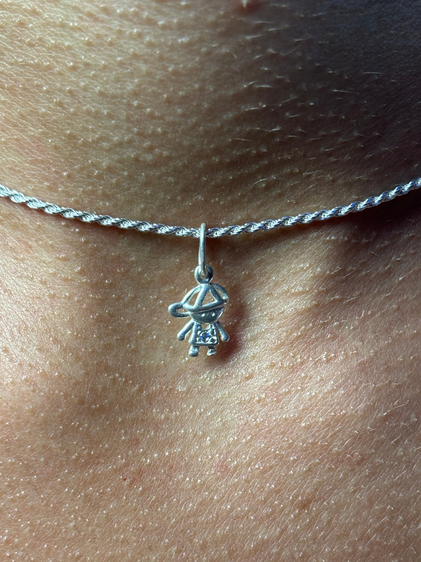 PINGENTE MENINO PRATA