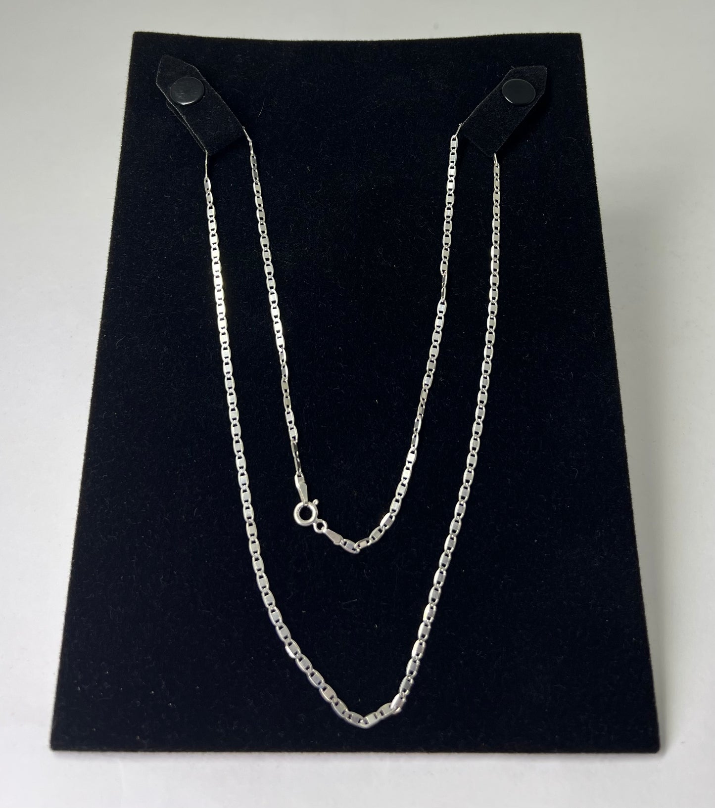 CORRENTE PIASTRINE PRATA 925 60 CM