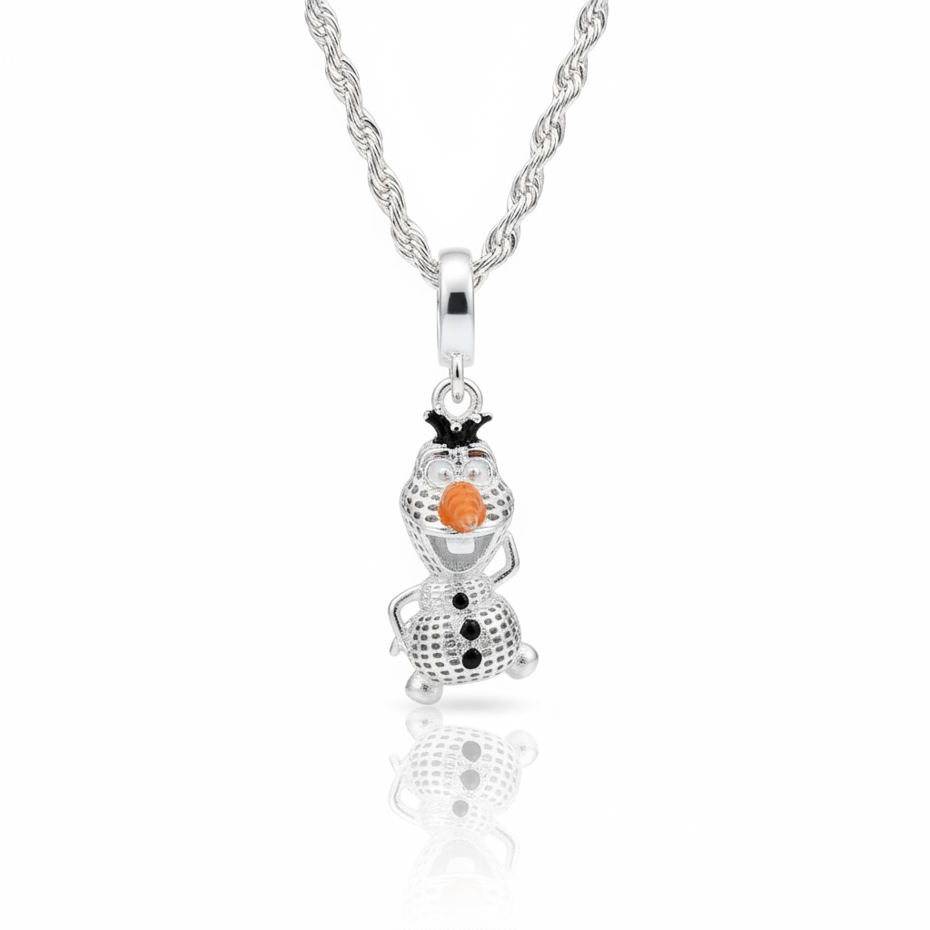 Berloque | Prata 925 Collection Pandora - Olaf Frozen Ice