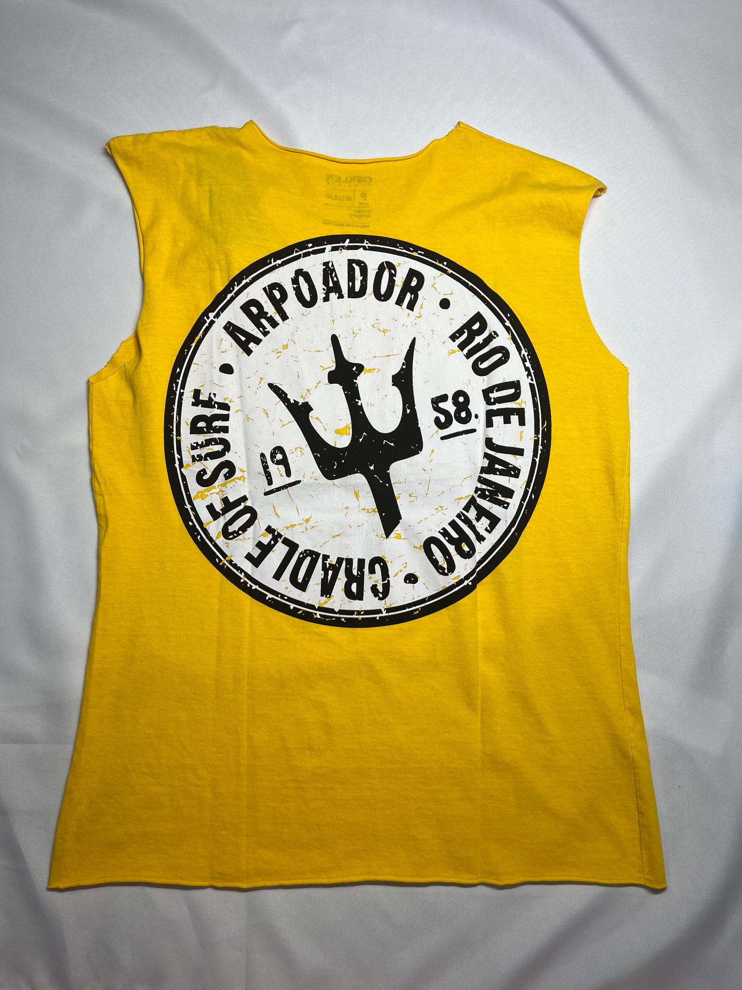 REGATA MACHÃO OSK AMARELA