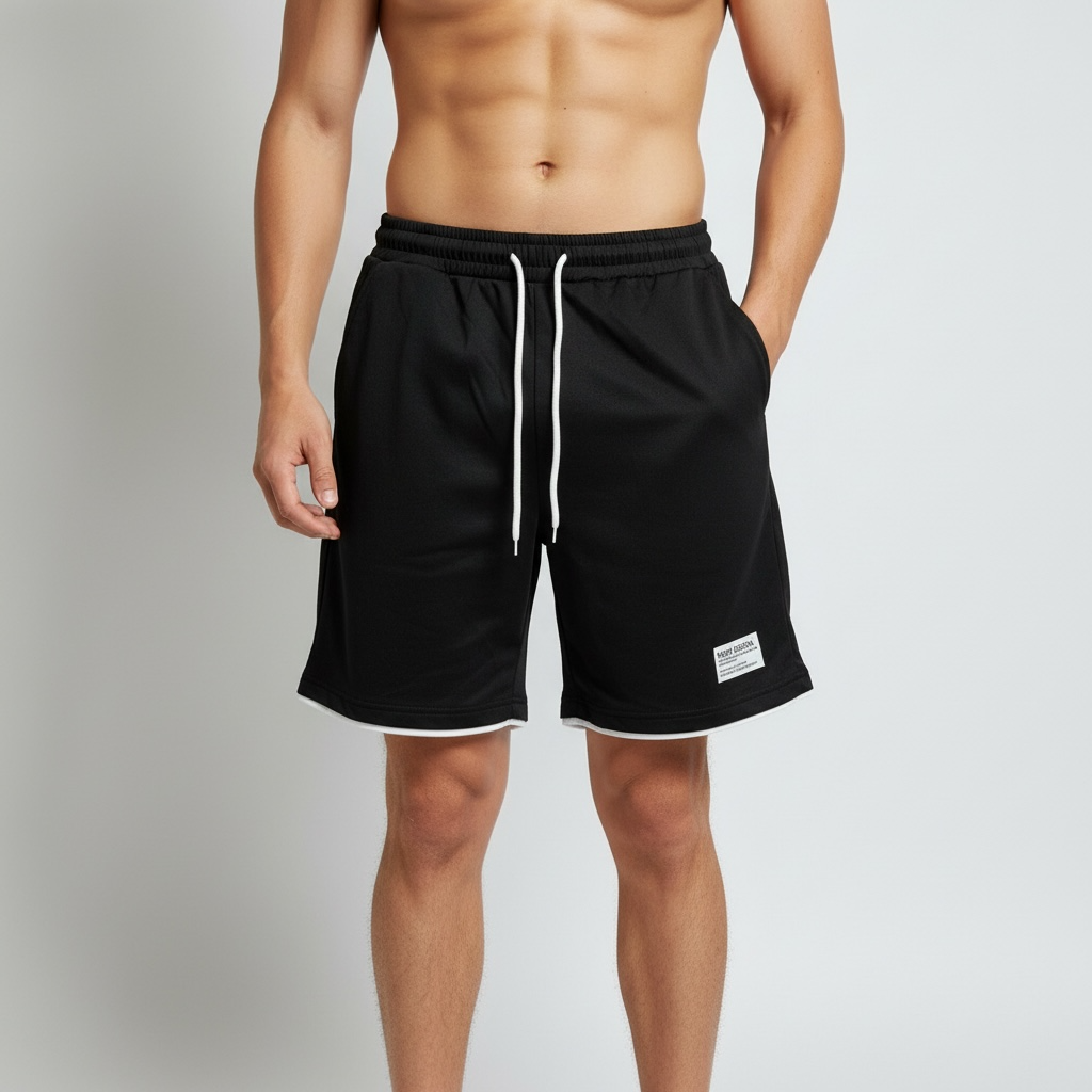 Bermuda Basic | Moletom Tech | Black Onyx