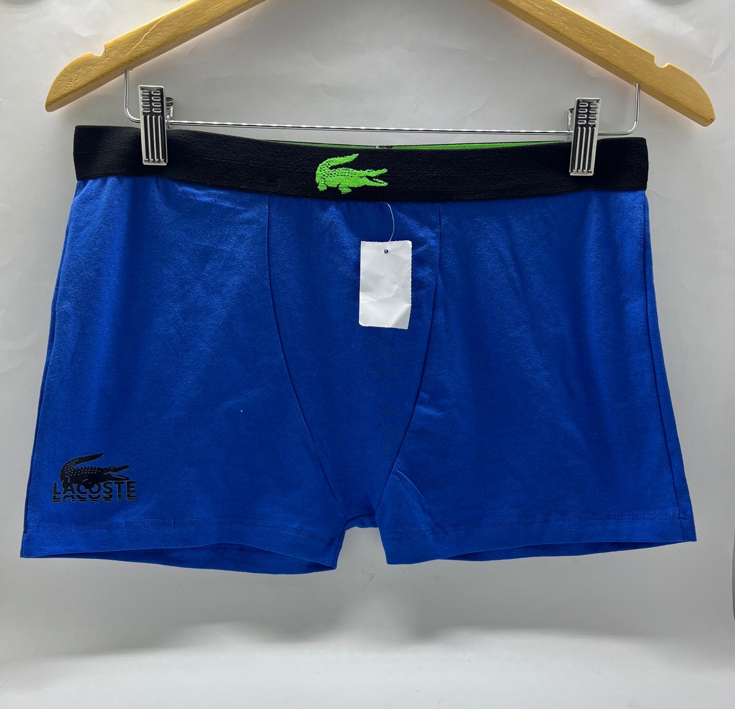 CUECA LACOSTE AZUL | ROYAL CROC NEON