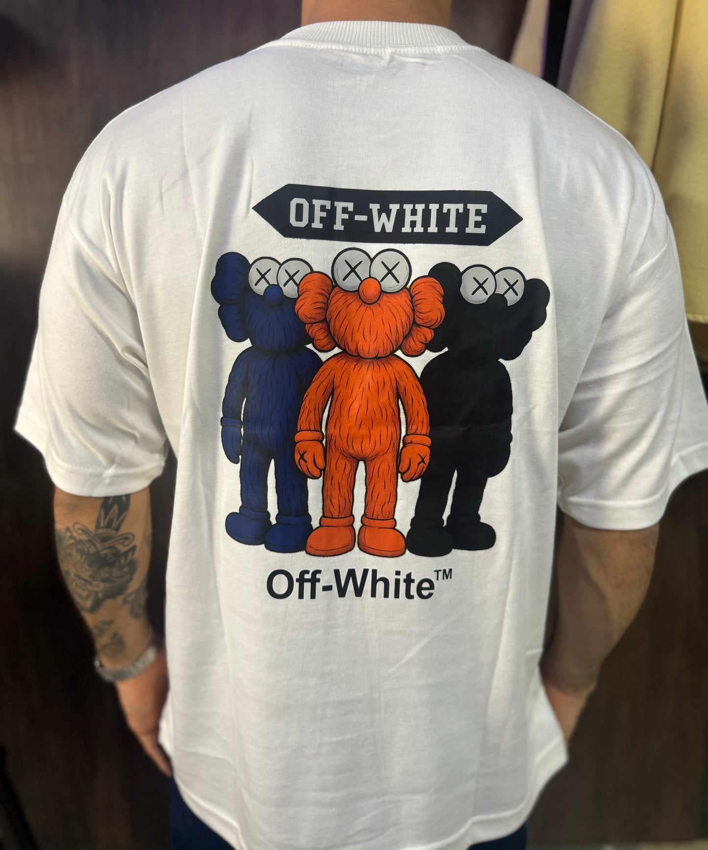 Oversized OFF WHITE | Urban Toy Drop - White Hype