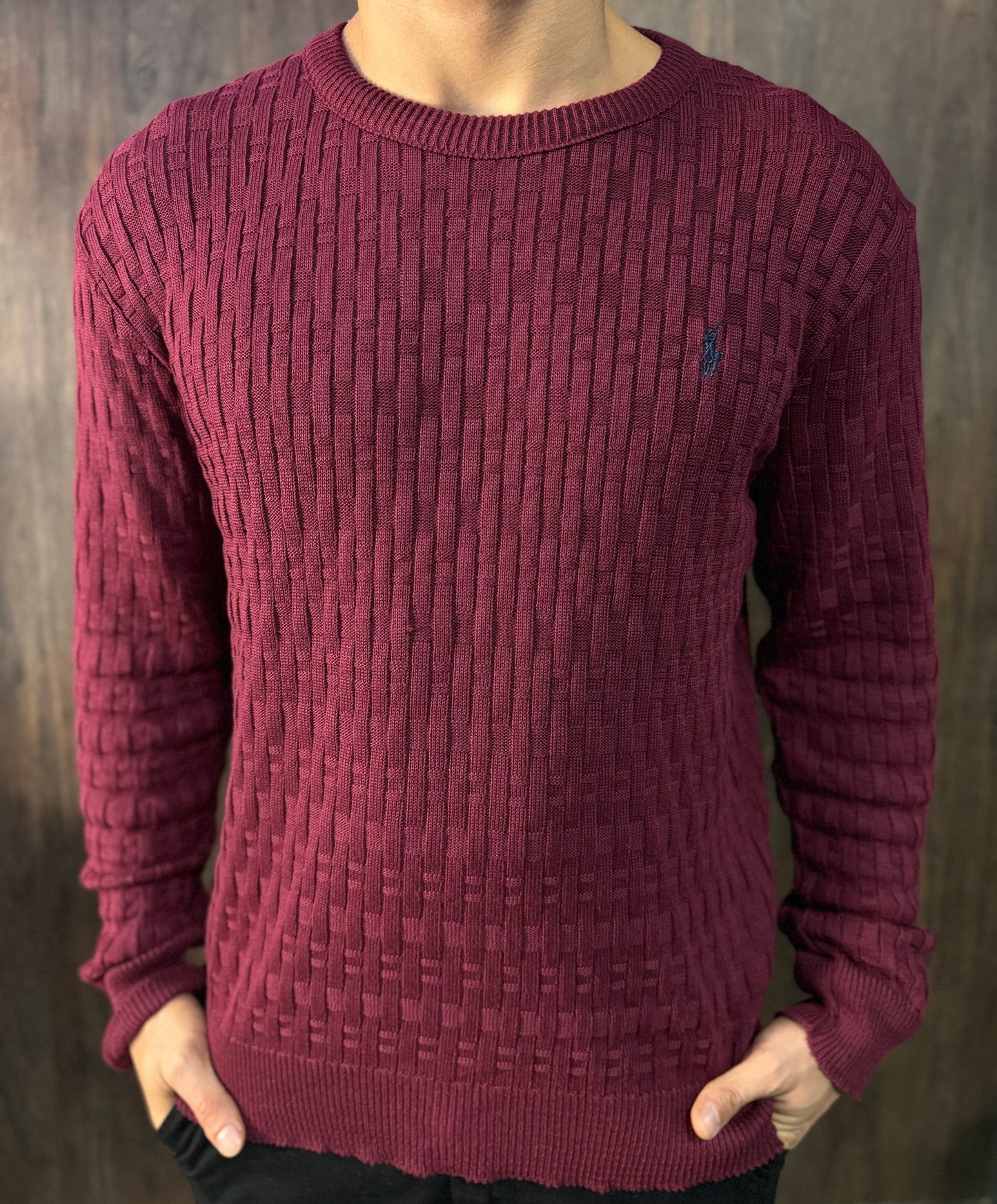 SUÉTER RALPH LAUREN VINHO
