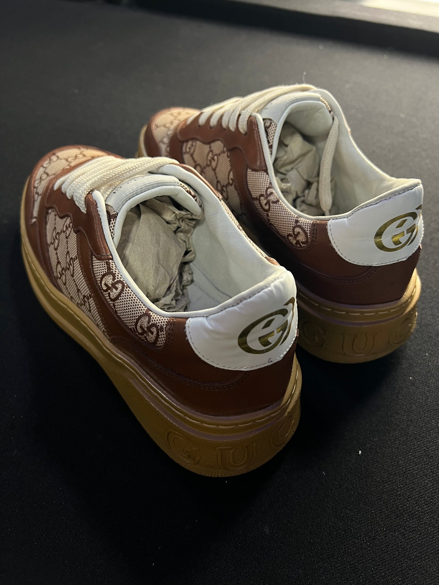 Tênis Gucci | GG - Beige Ebony