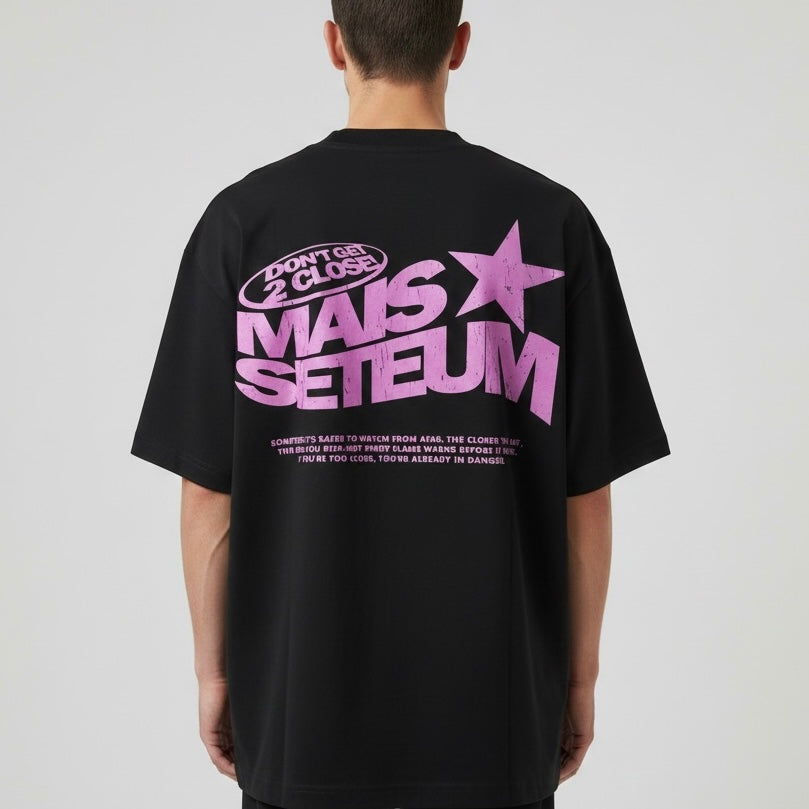 Camiseta Oversized | +71 Don’t Get | Preto