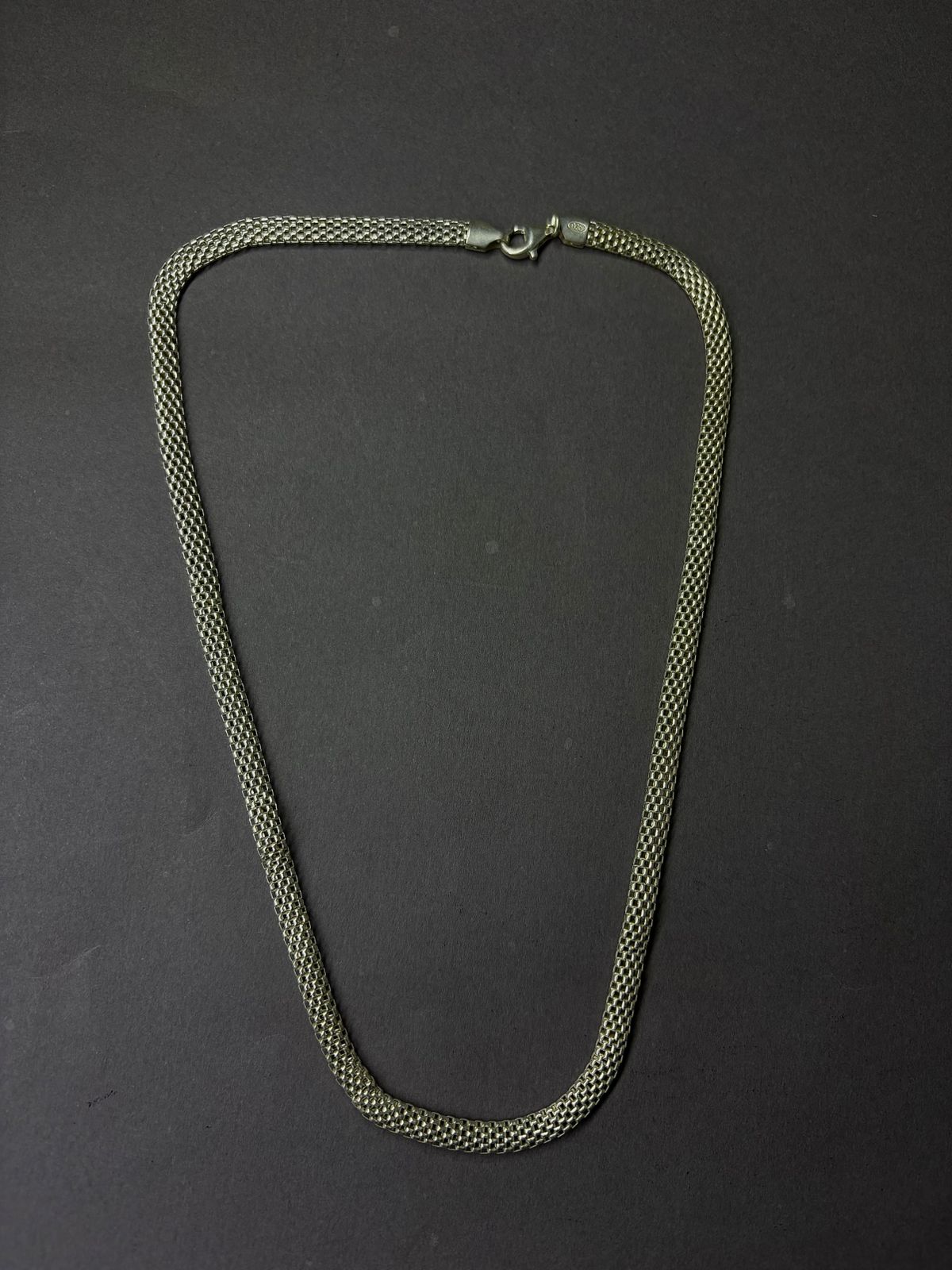 Corrente Cobra Prata 925 italiana