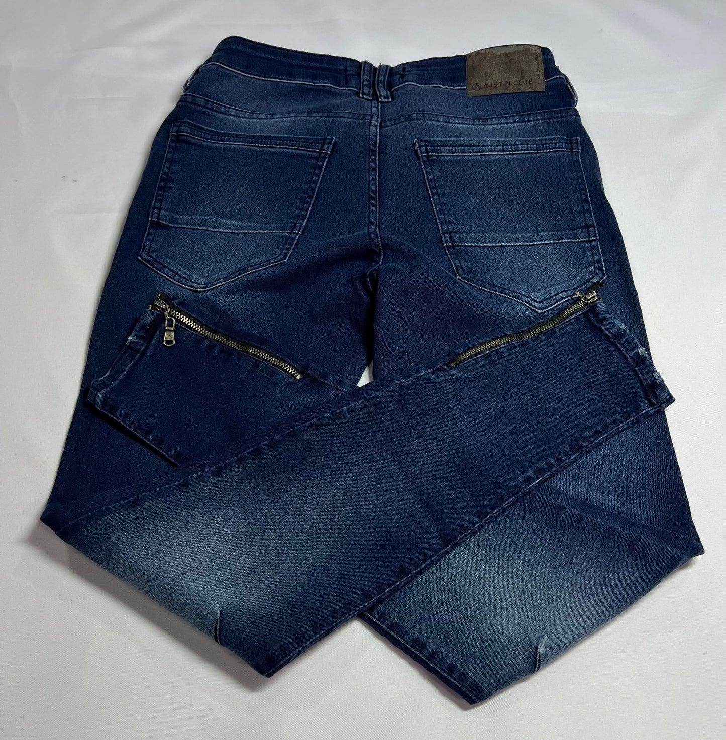 CALÇA JEANS AUSTIN CLUB | MEGA FIT AZUL