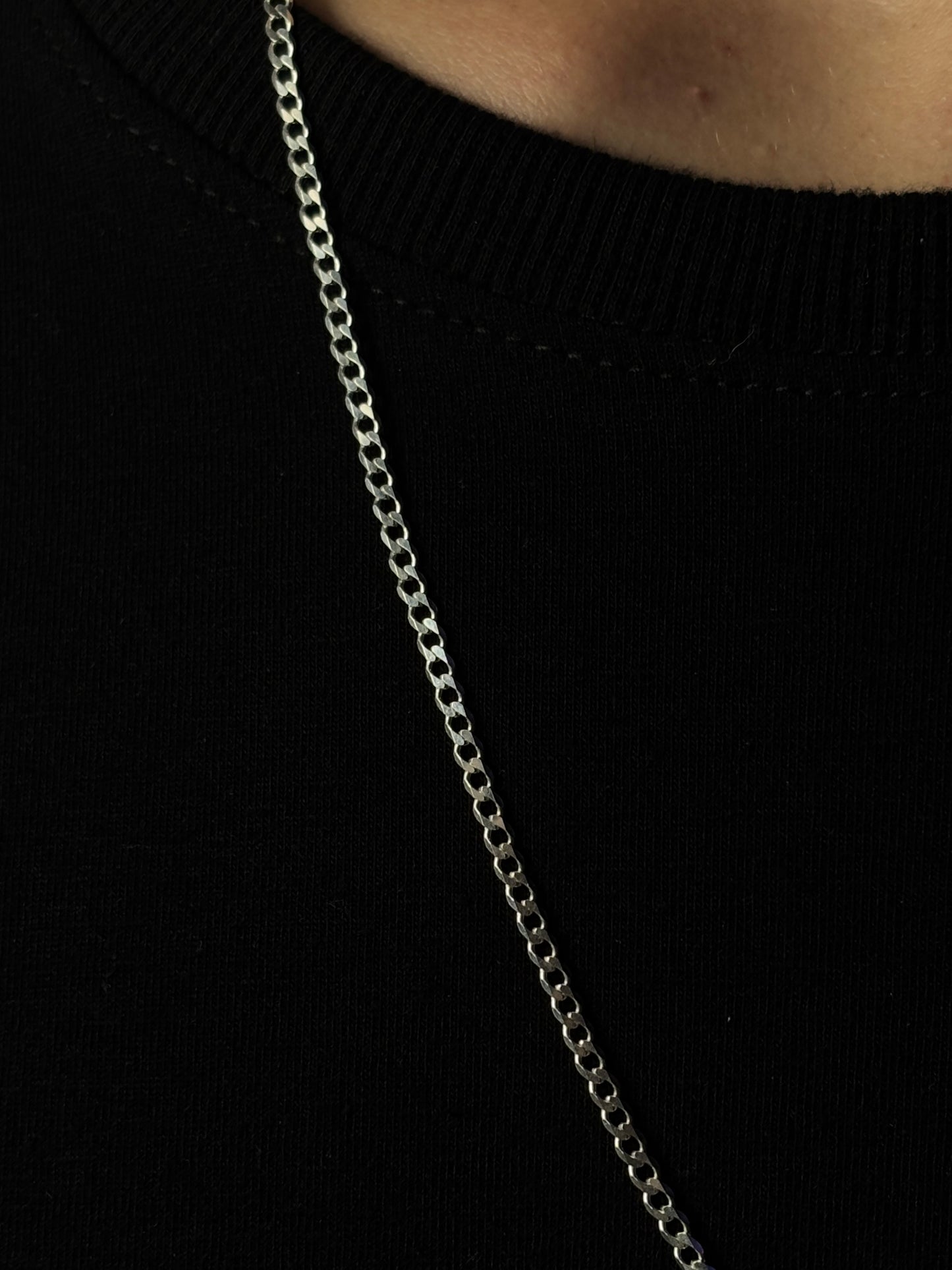 Corrente De Prata Grumet 70CM