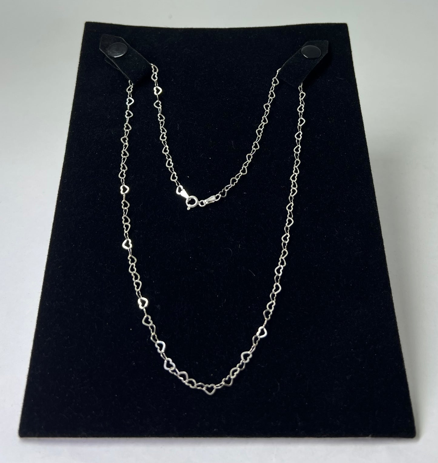 CORRENTE LOVE PRATA 925 50 CM