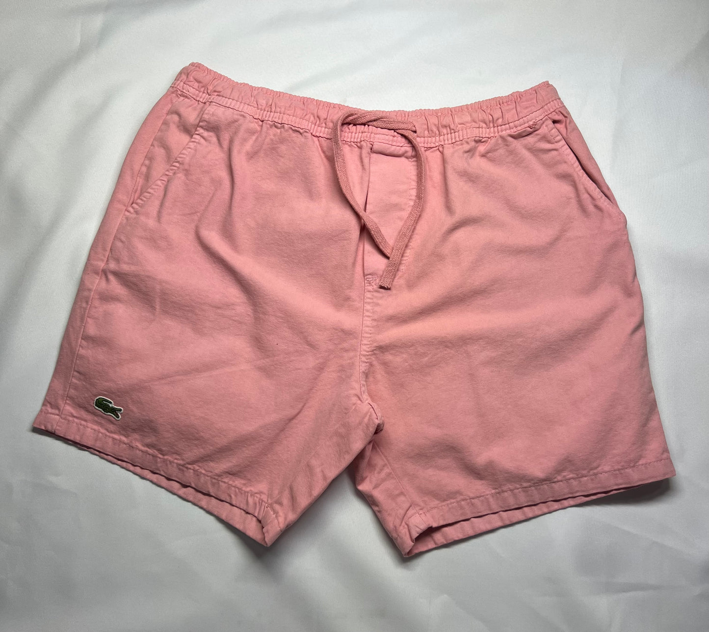 SHORT CASUAL LACOSTE ROSA