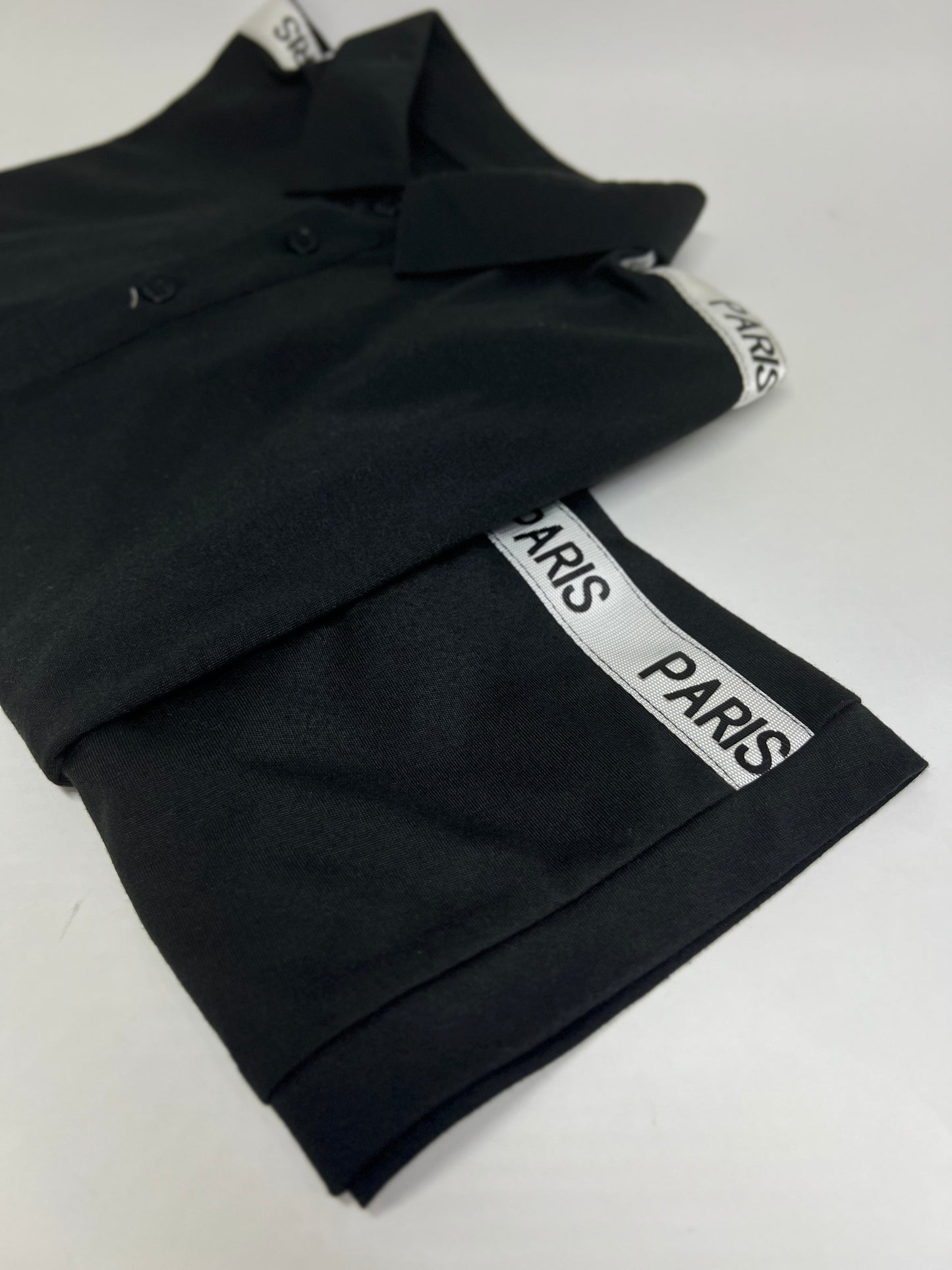 CAMISA GOLA POLO PARIS PRETA