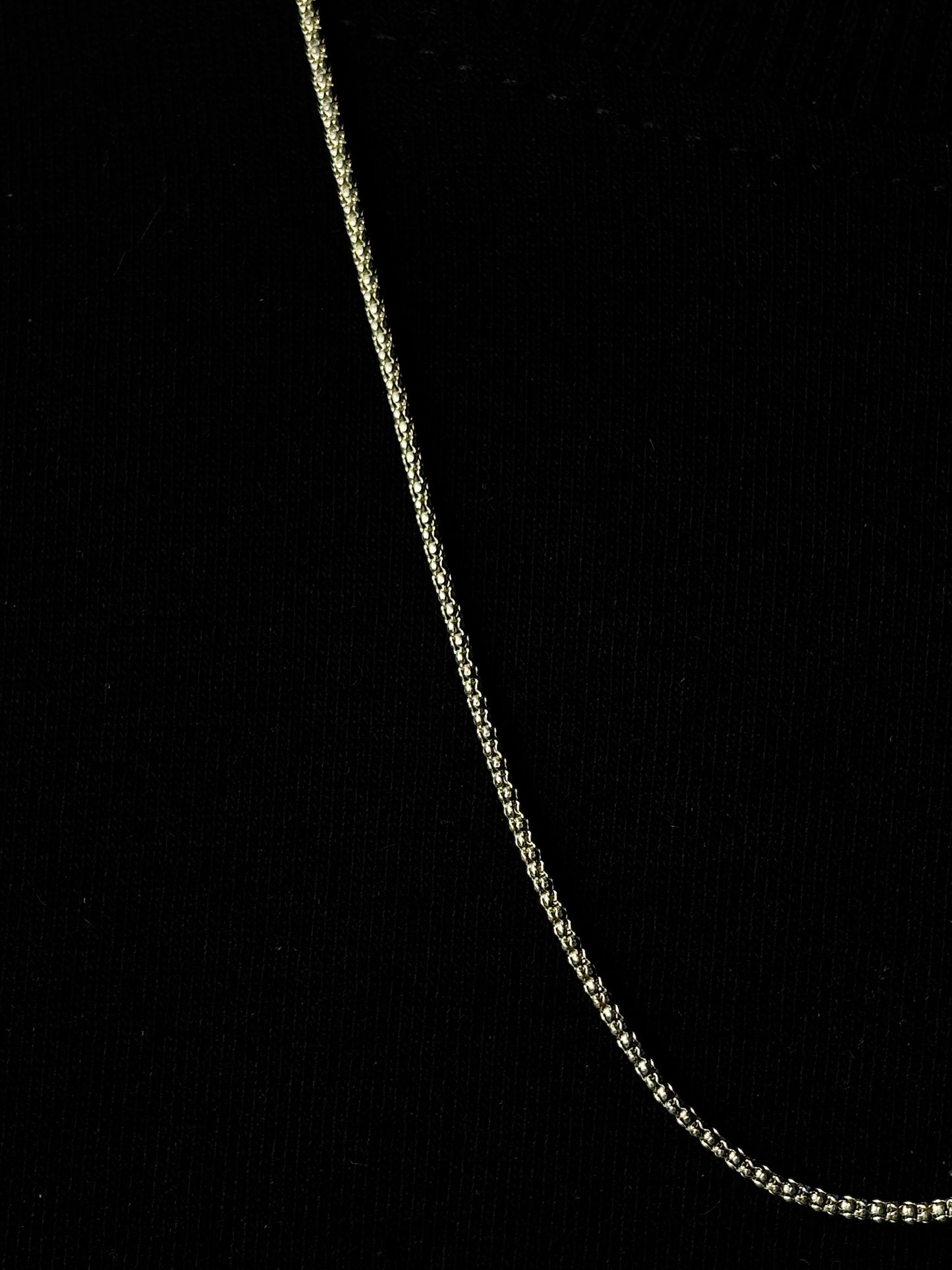 Corrente De Prata Necklace 60CM