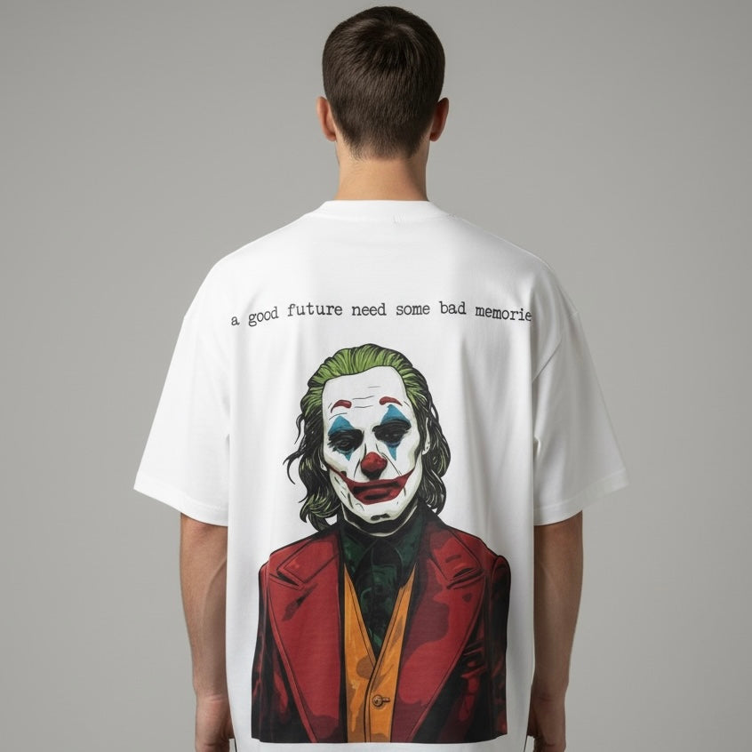 Camiseta Oversized | +71 Coringa | Branca