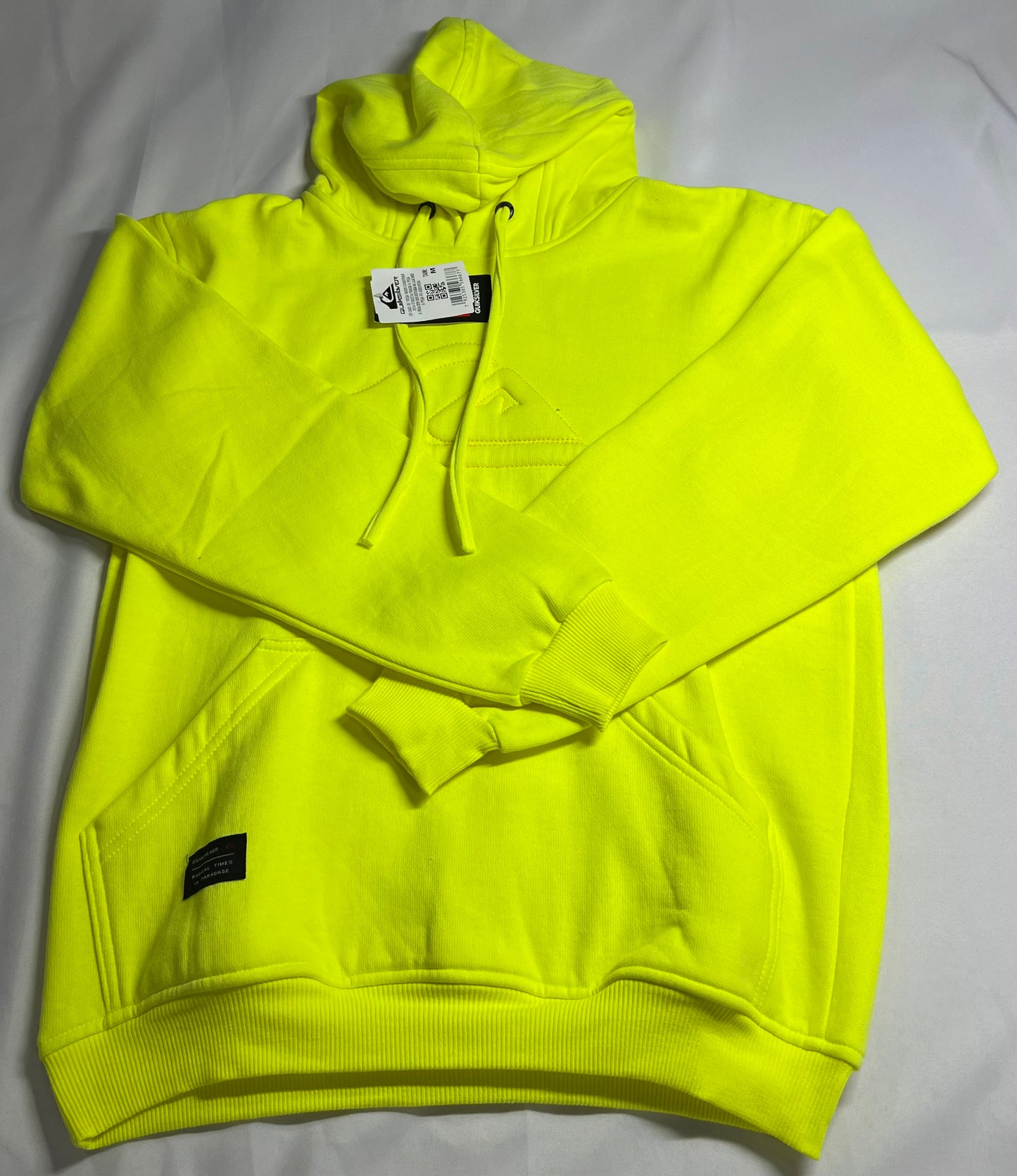 MOLETOM CANGURU QUIKSILVER VERDE NEON