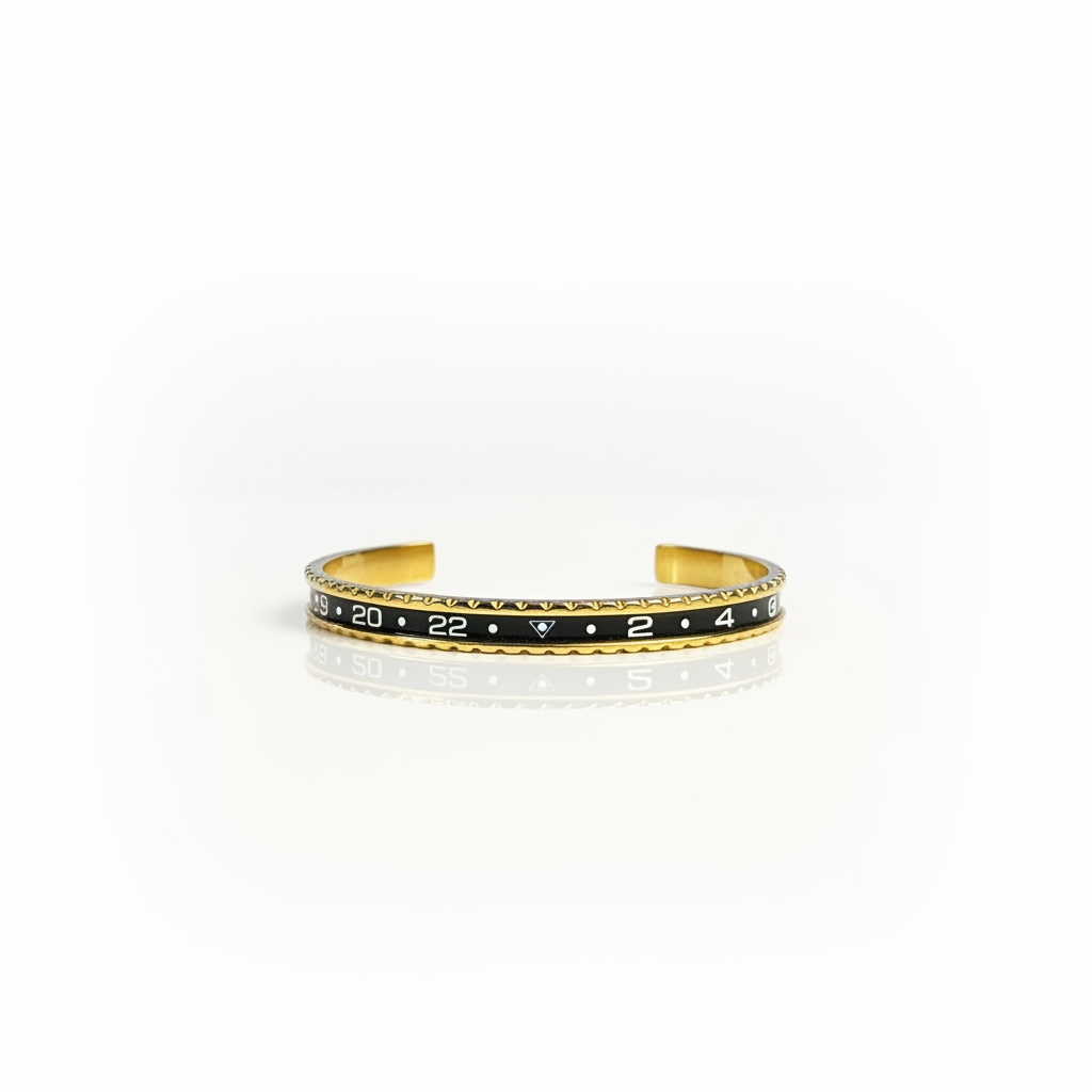 Bracelete Velocity | Iconic Luxury 2 anos de garantia - Gold Steel