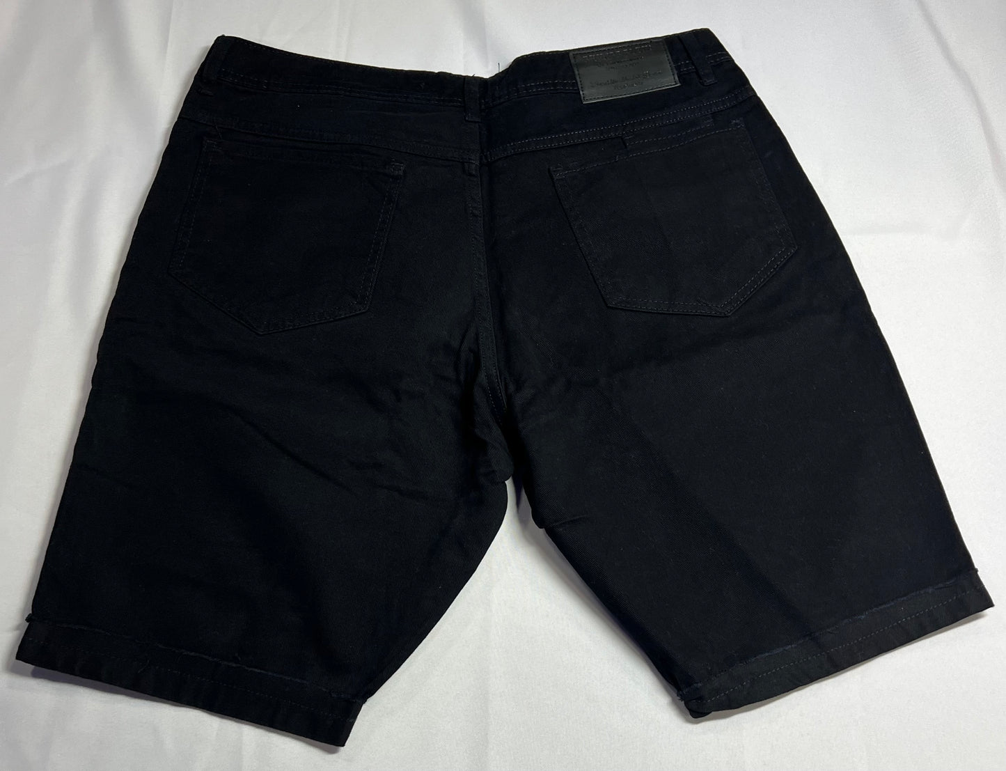 BERMUDA JEANS PHILIPP PLEIN PRETA