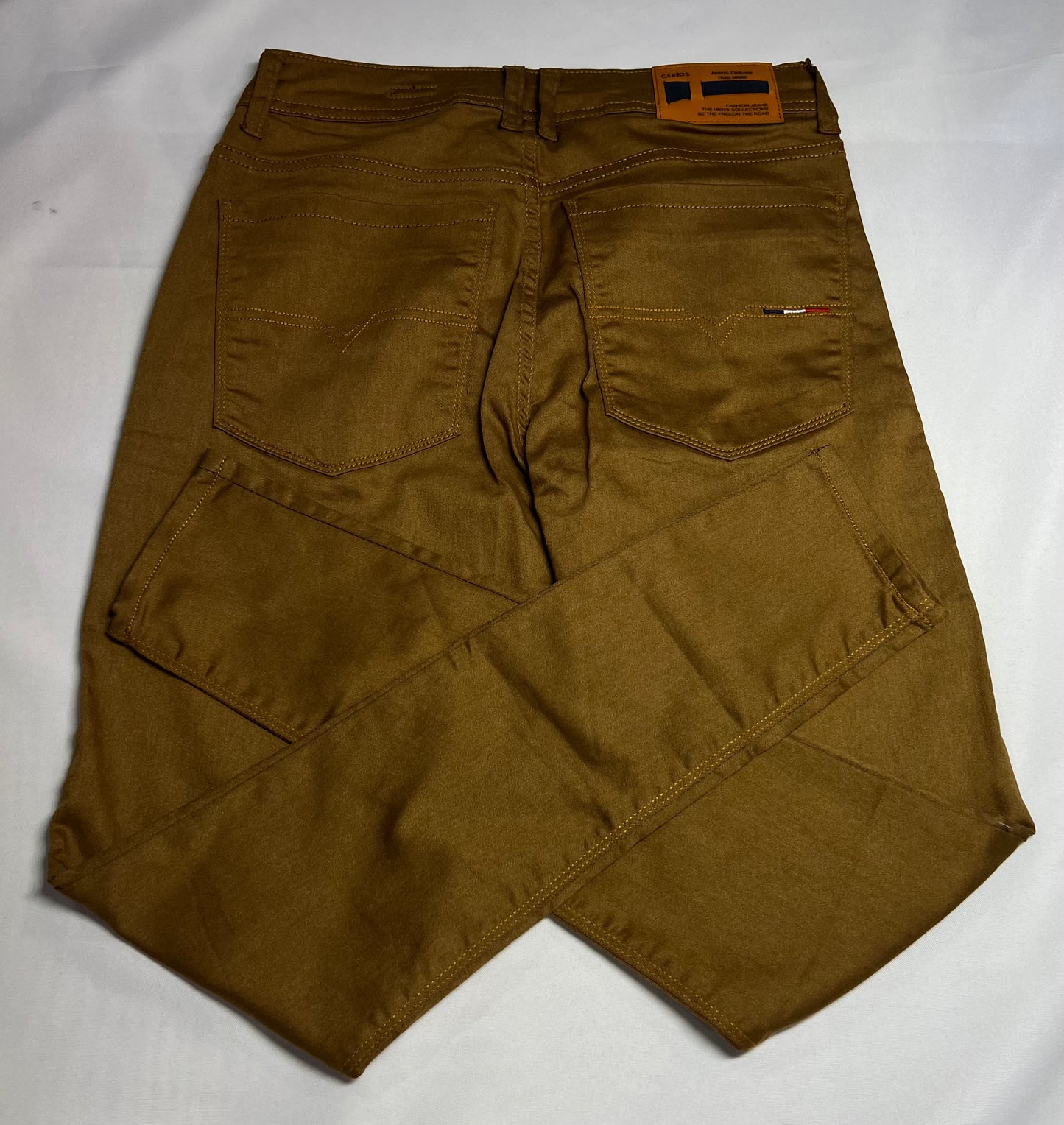 CALÇA BRIM CAKTOS | JEANS CAPPUCCINO