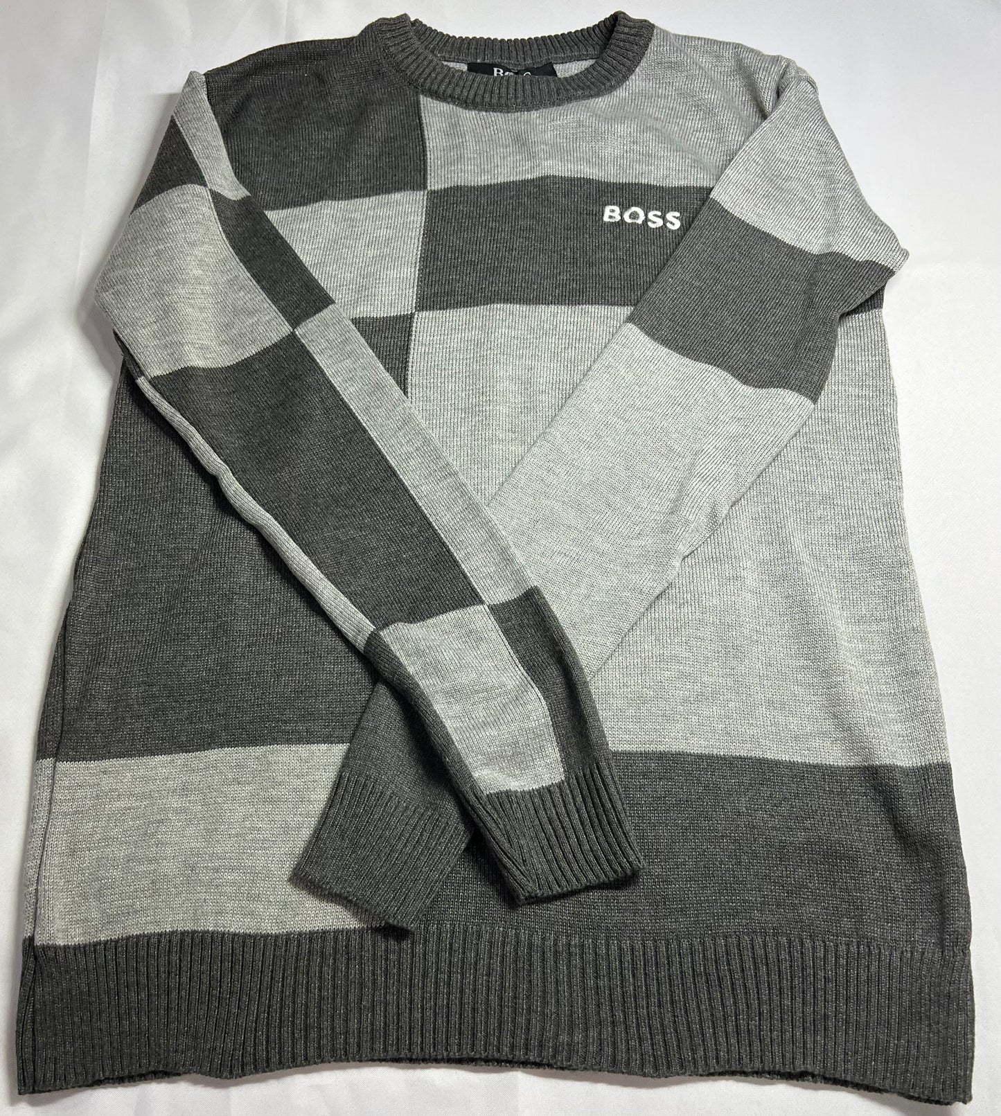 SUÉTER HUGO BOSS CINZA